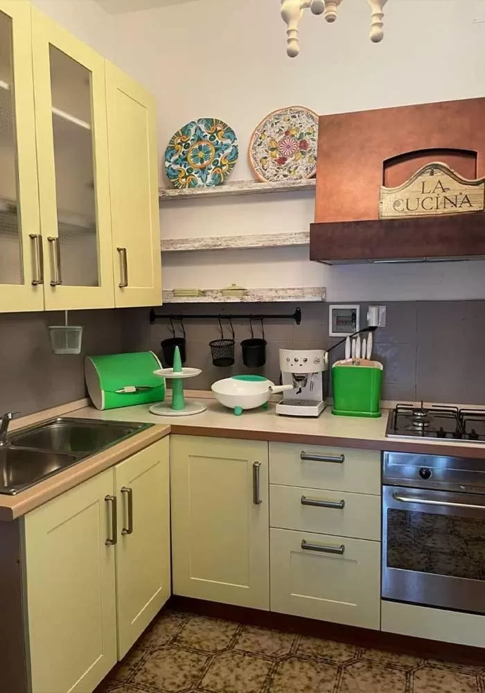 Kitchen/Kitchenette in Sopra Le Poste