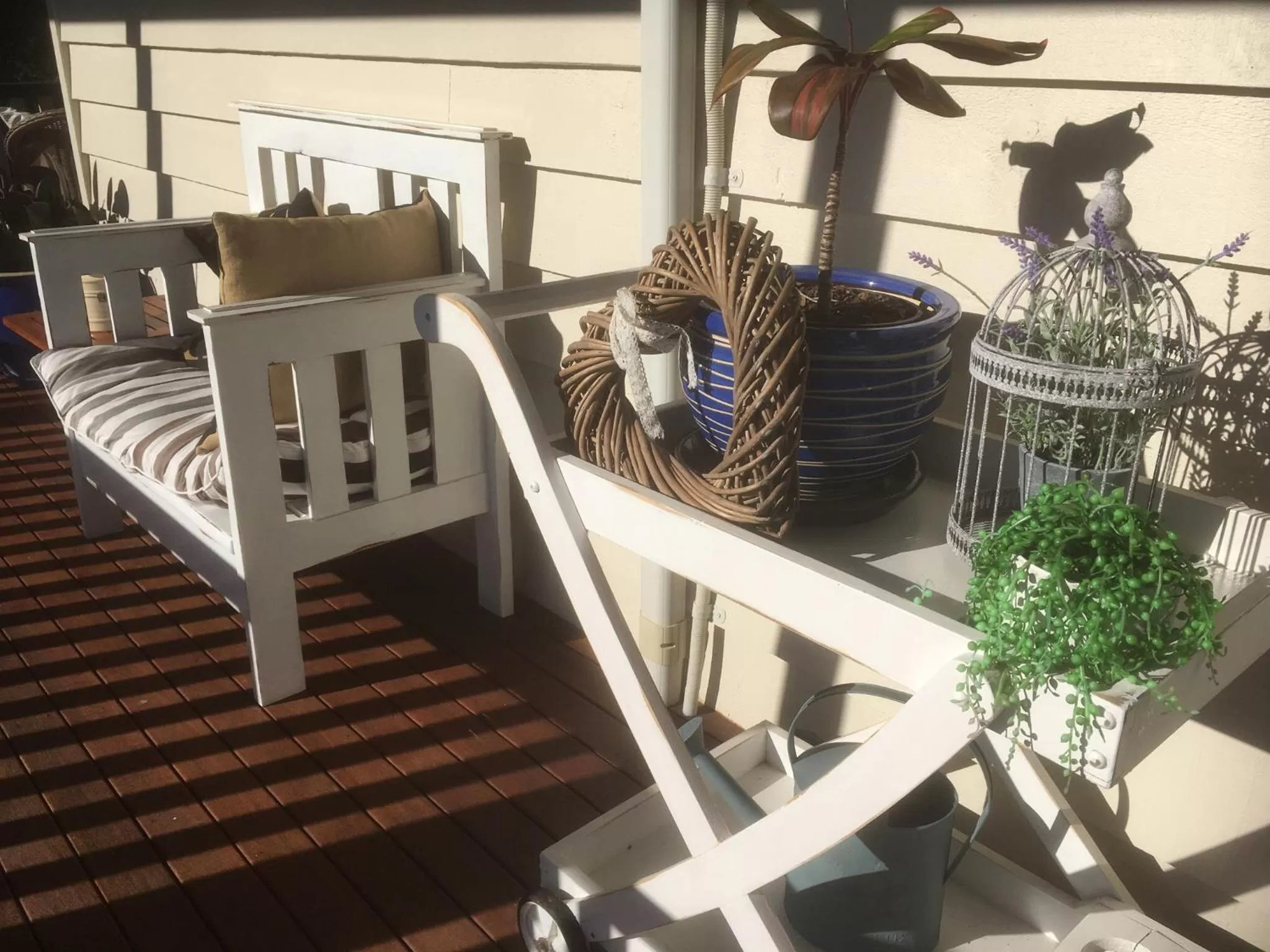 Balcony/Terrace in Gridley Homestead B&B