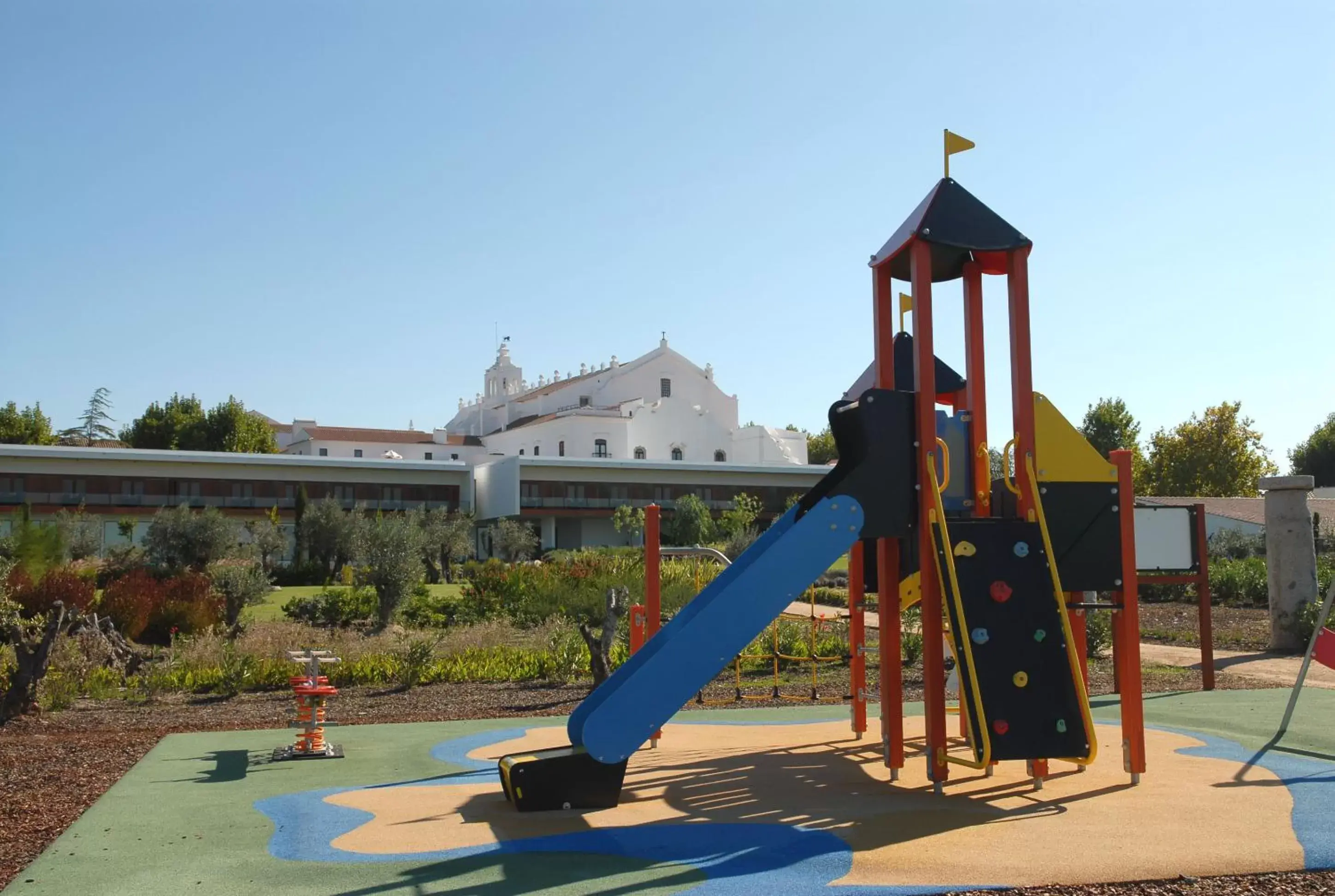 Children play ground in Convento do Espinheiro, Historic Hotel & Spa