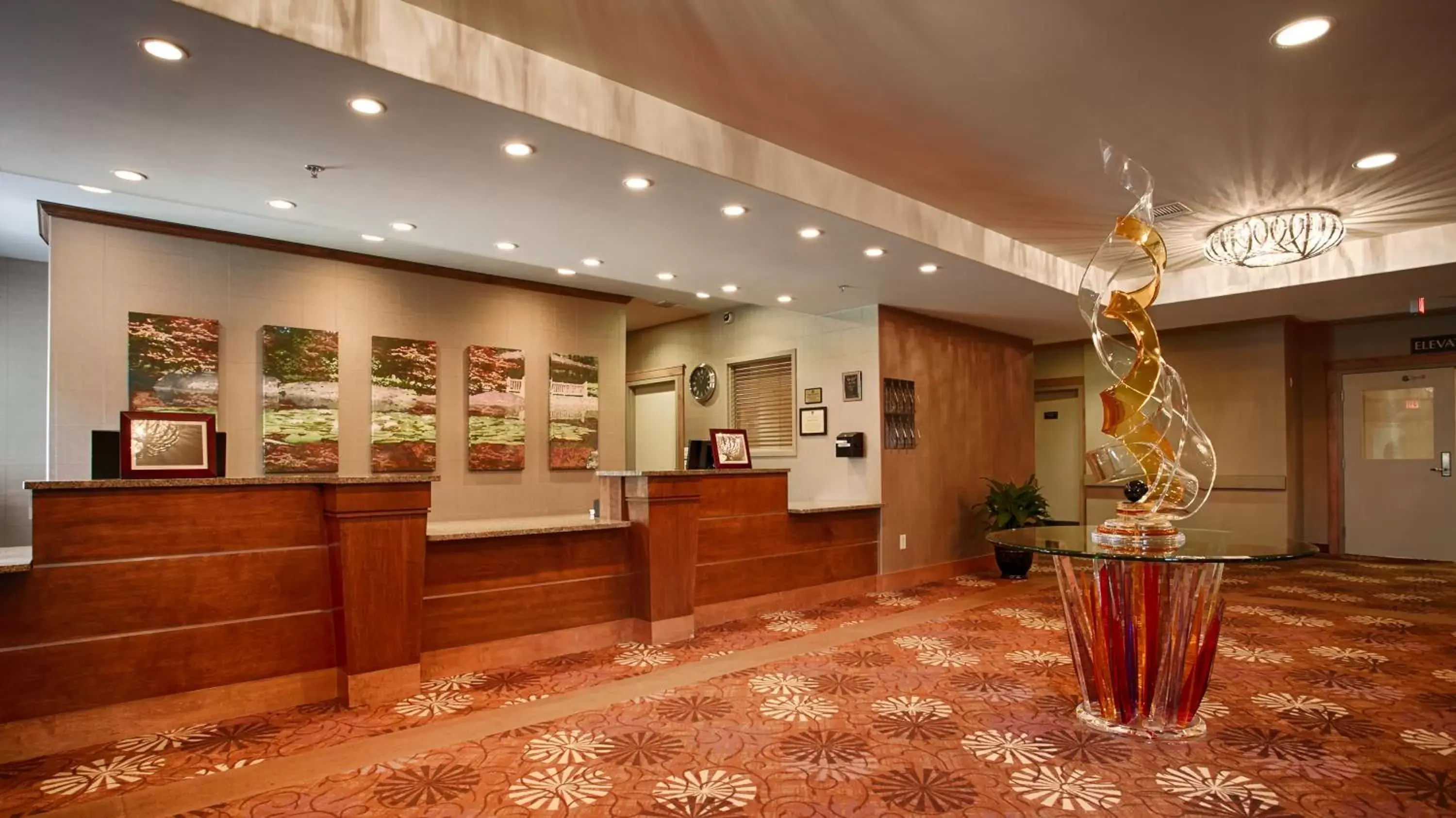 Lobby or reception in Camrose Resort Casino