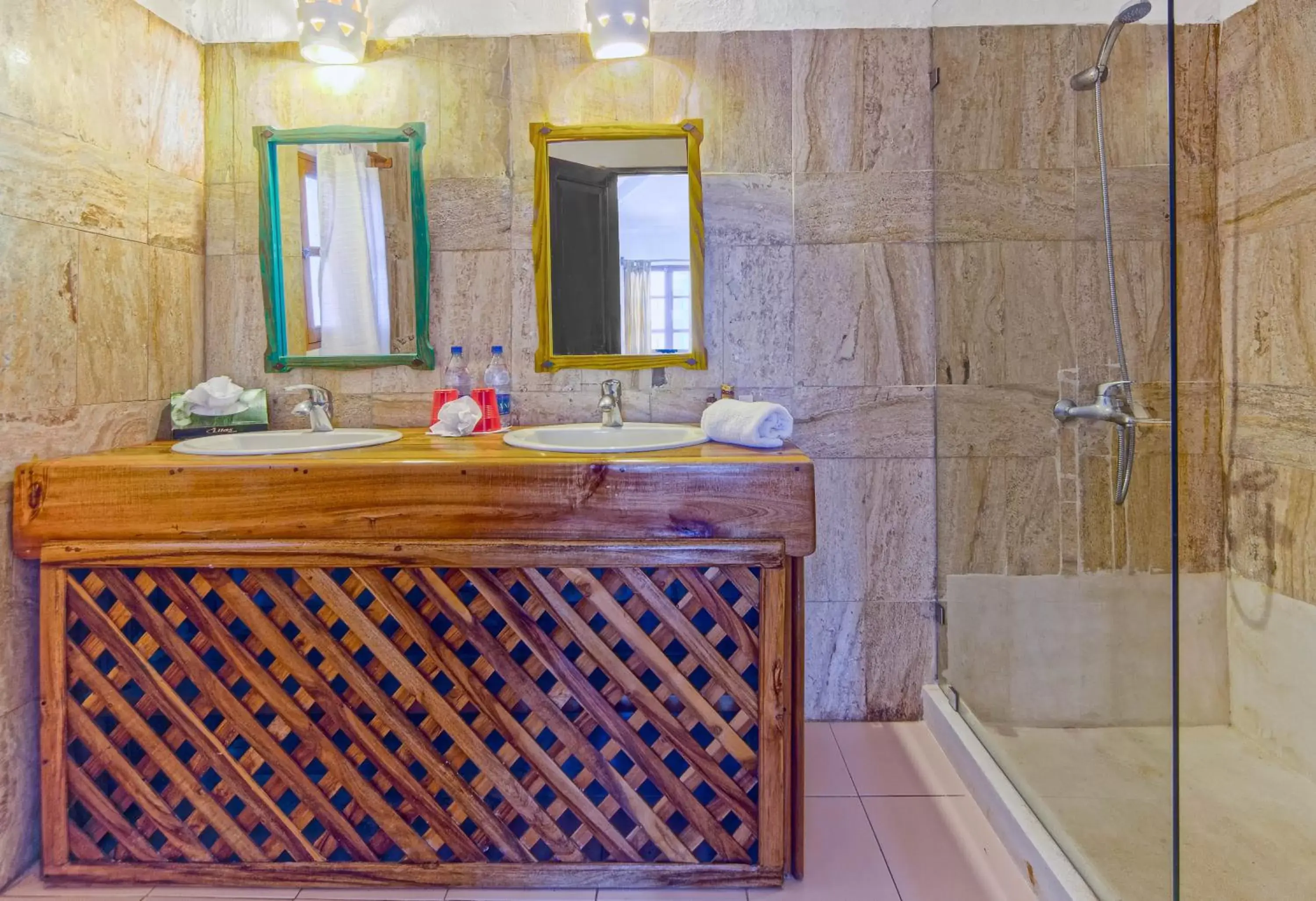 Shower, Bathroom in Atlantis Hotel