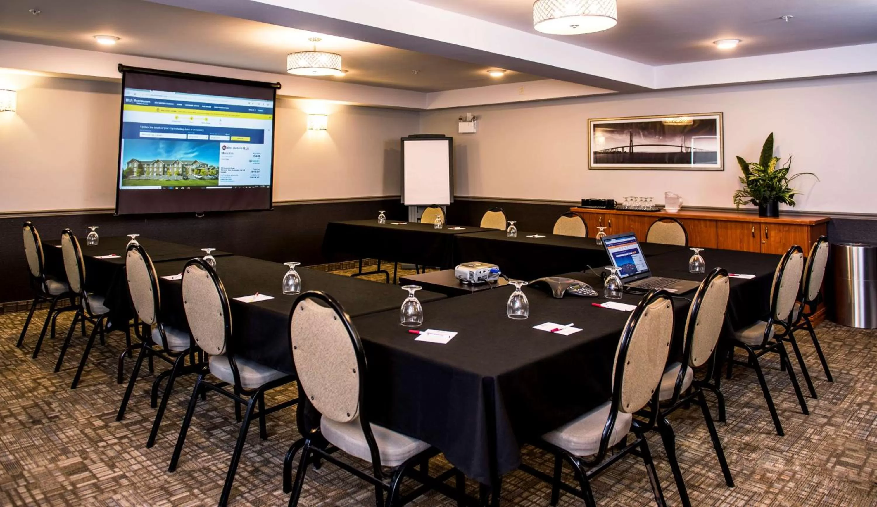 On site in Best Western Plus Moncton