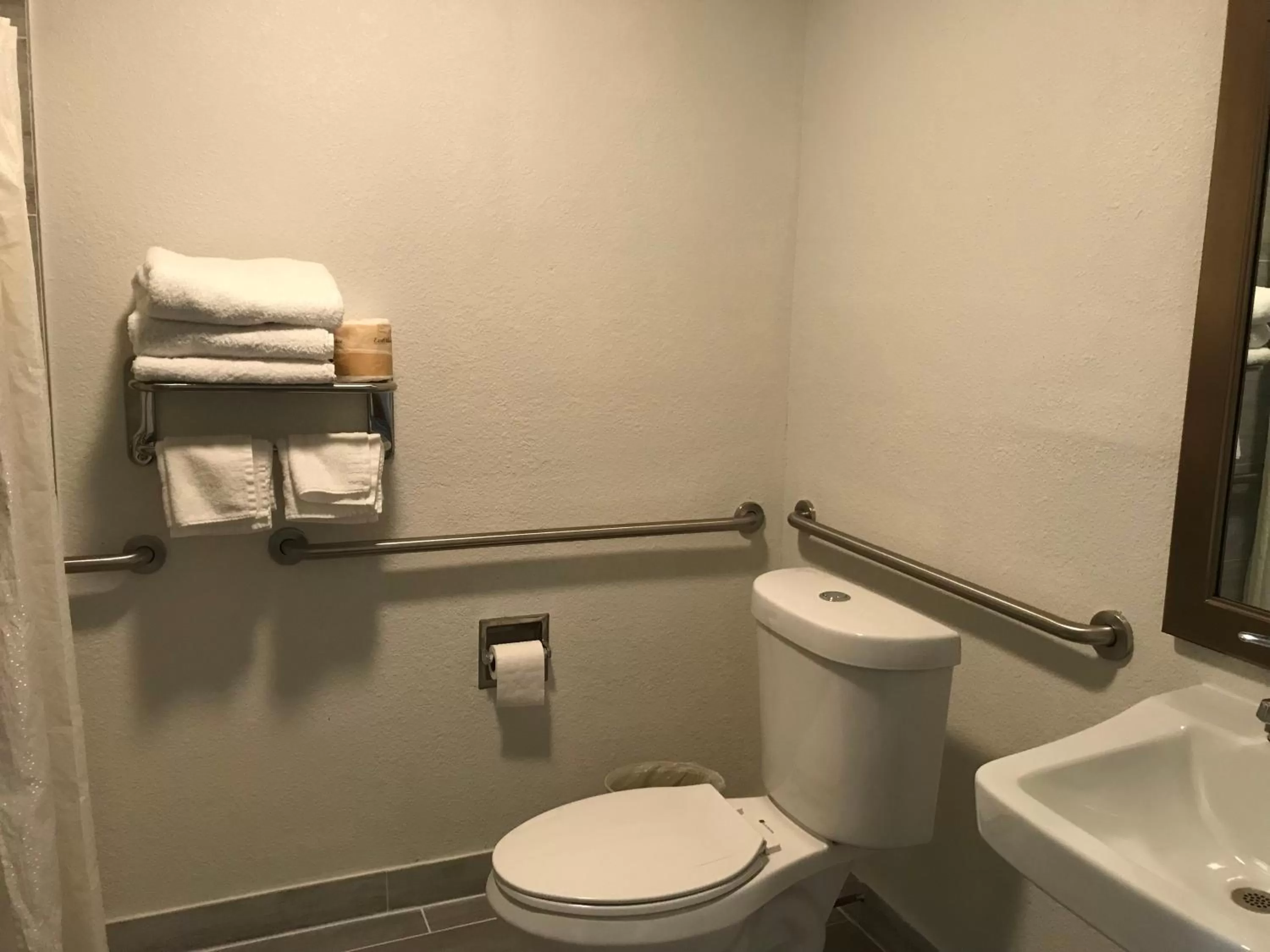 Toilet in Desert Inn