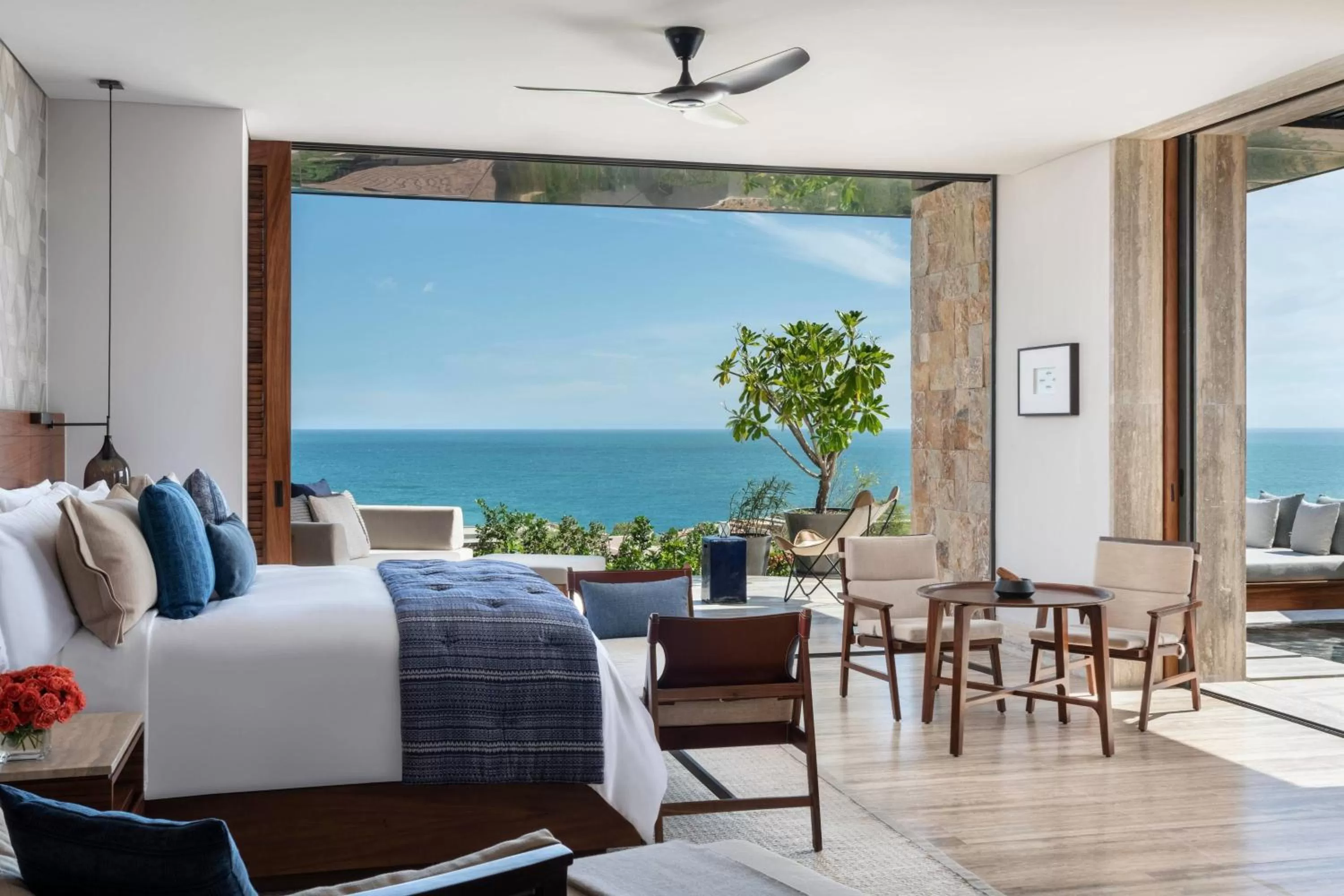 Cortes Ocean View, 1 Bedroom Suite, 1 King, Sofa bed, Ground floor, Private pool, Terrace in Zadún, a Ritz-Carlton Reserve