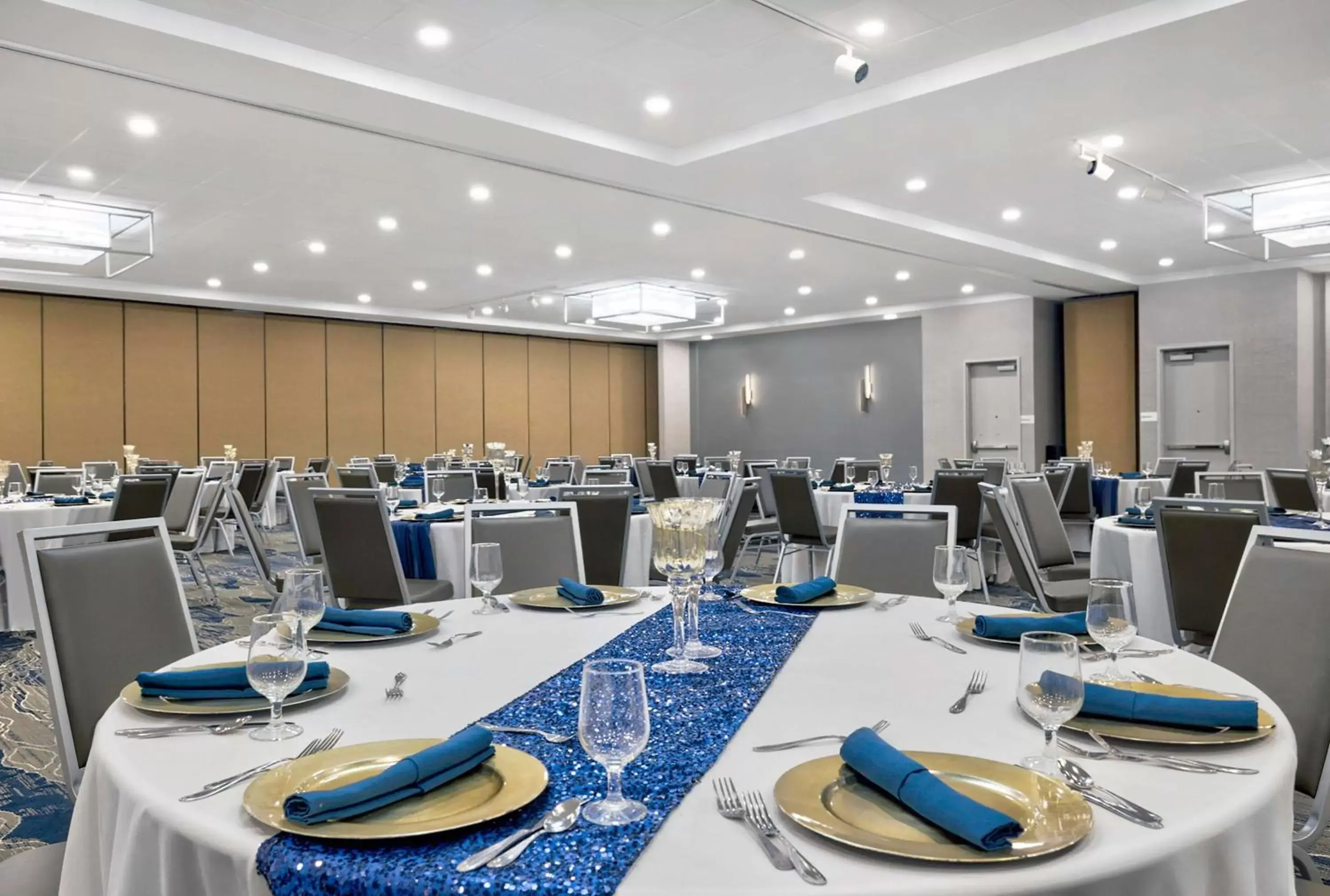 Meeting/conference room, Restaurant/Places to Eat in DoubleTree by Hilton Davenport