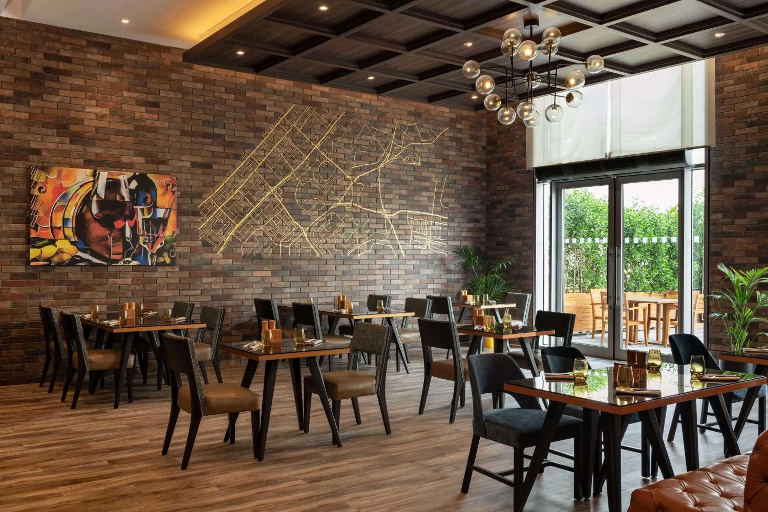 Restaurant/places to eat in Radisson Dubai Damac Hills
