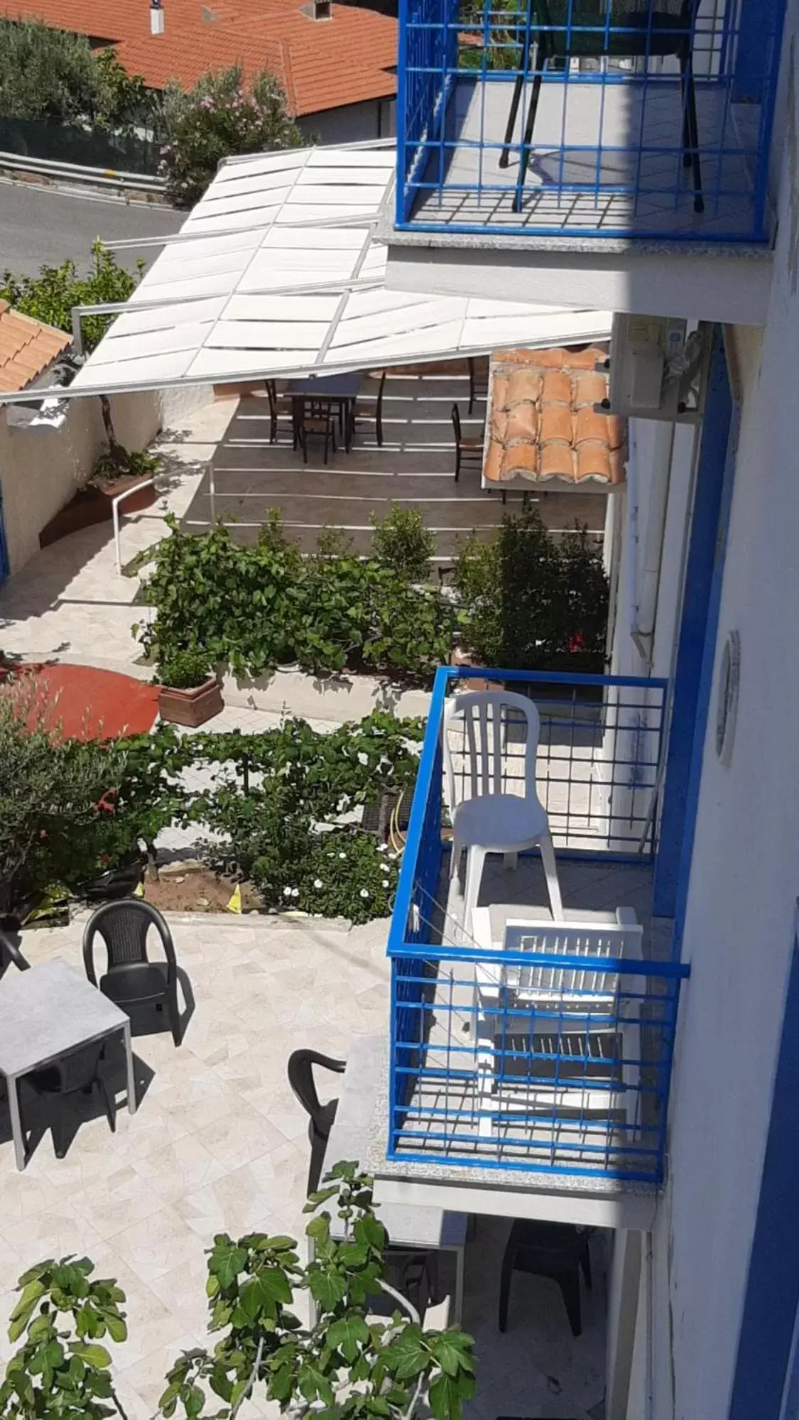 Patio in Hotel Conca d'Oro