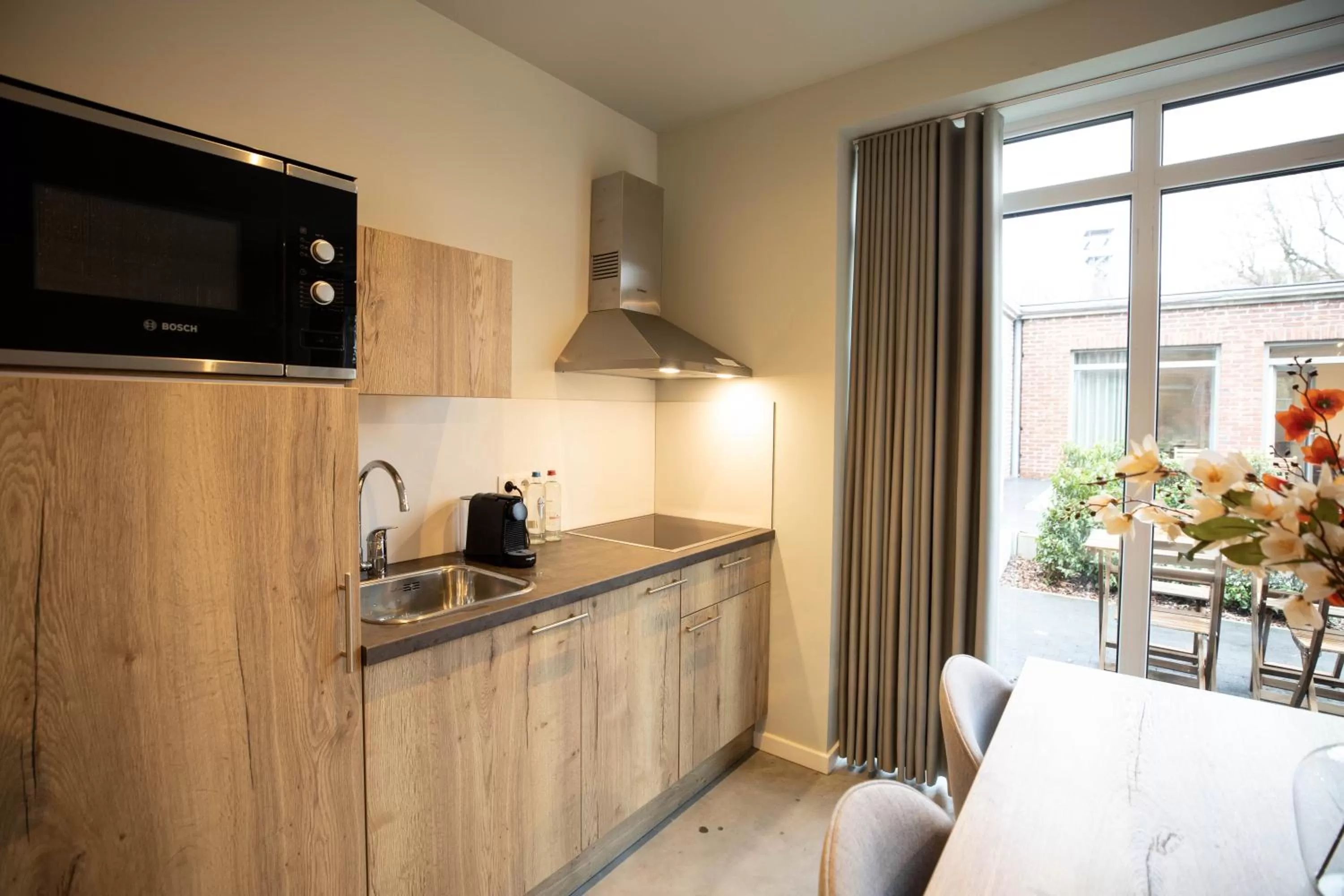 Kitchen or kitchenette in City Housing Genk