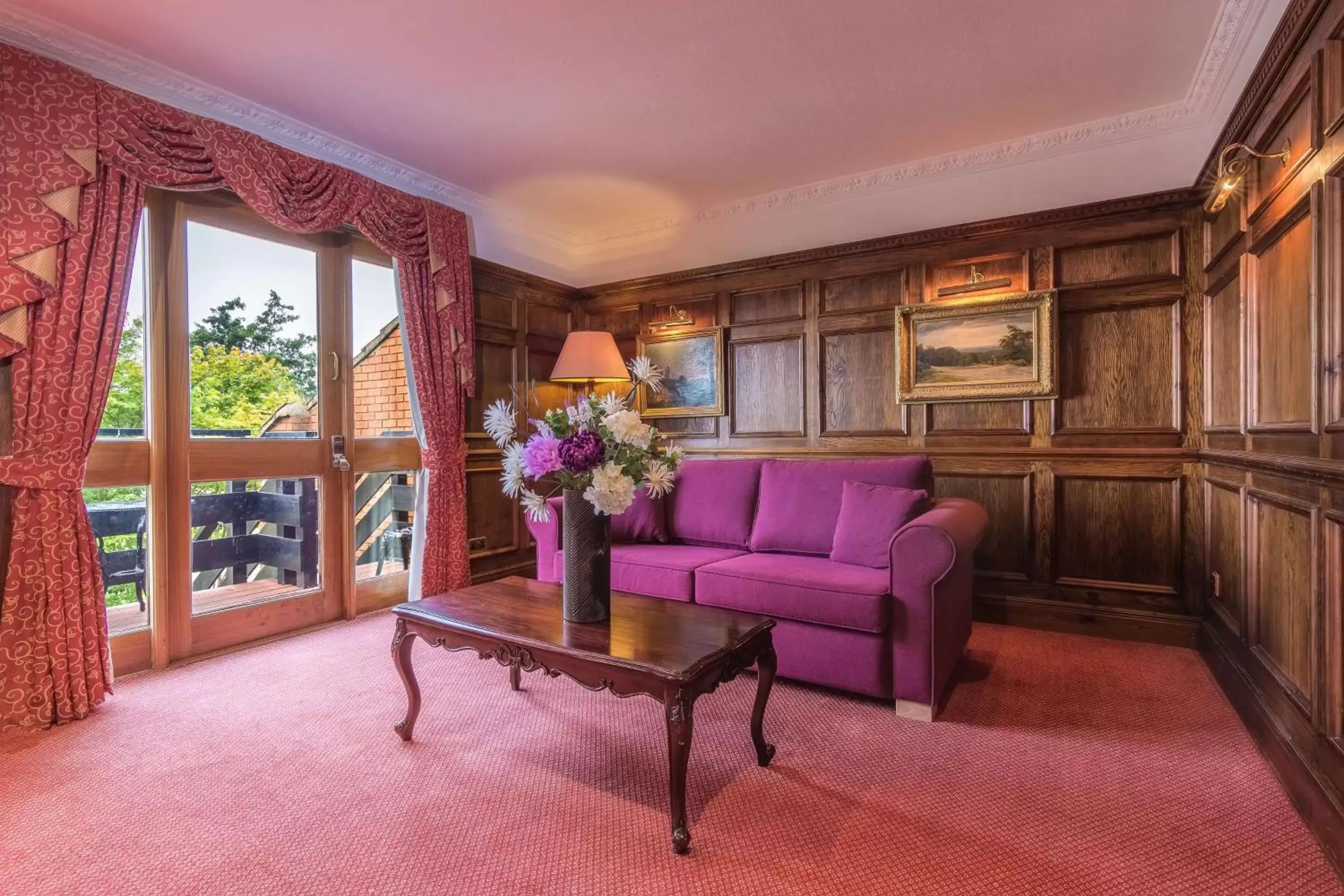 Living room, Seating Area in Best Western Rockingham Forest Hotel