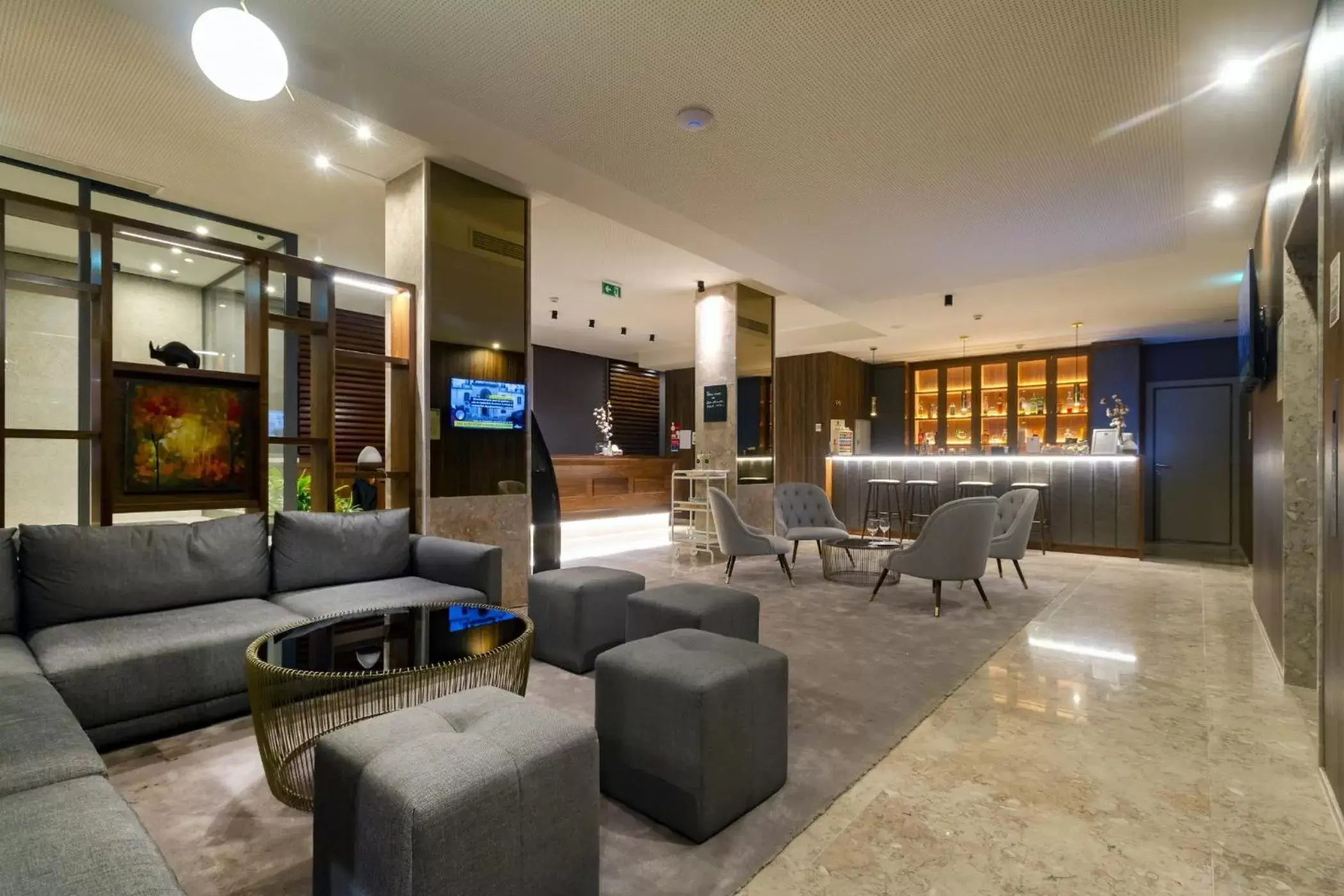 Lobby or reception, Lobby/Reception in Oca Oriental Porto Hotel