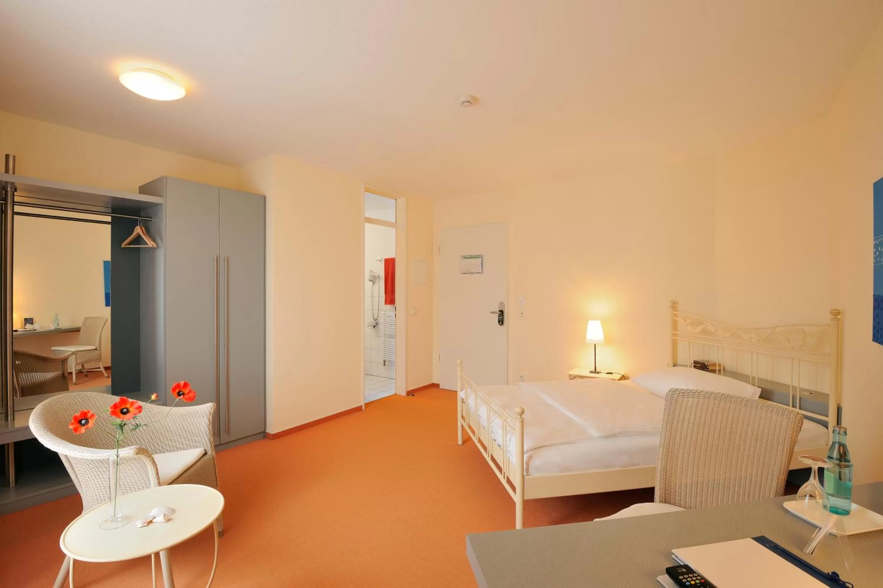 Bed in Werkhof Hotel