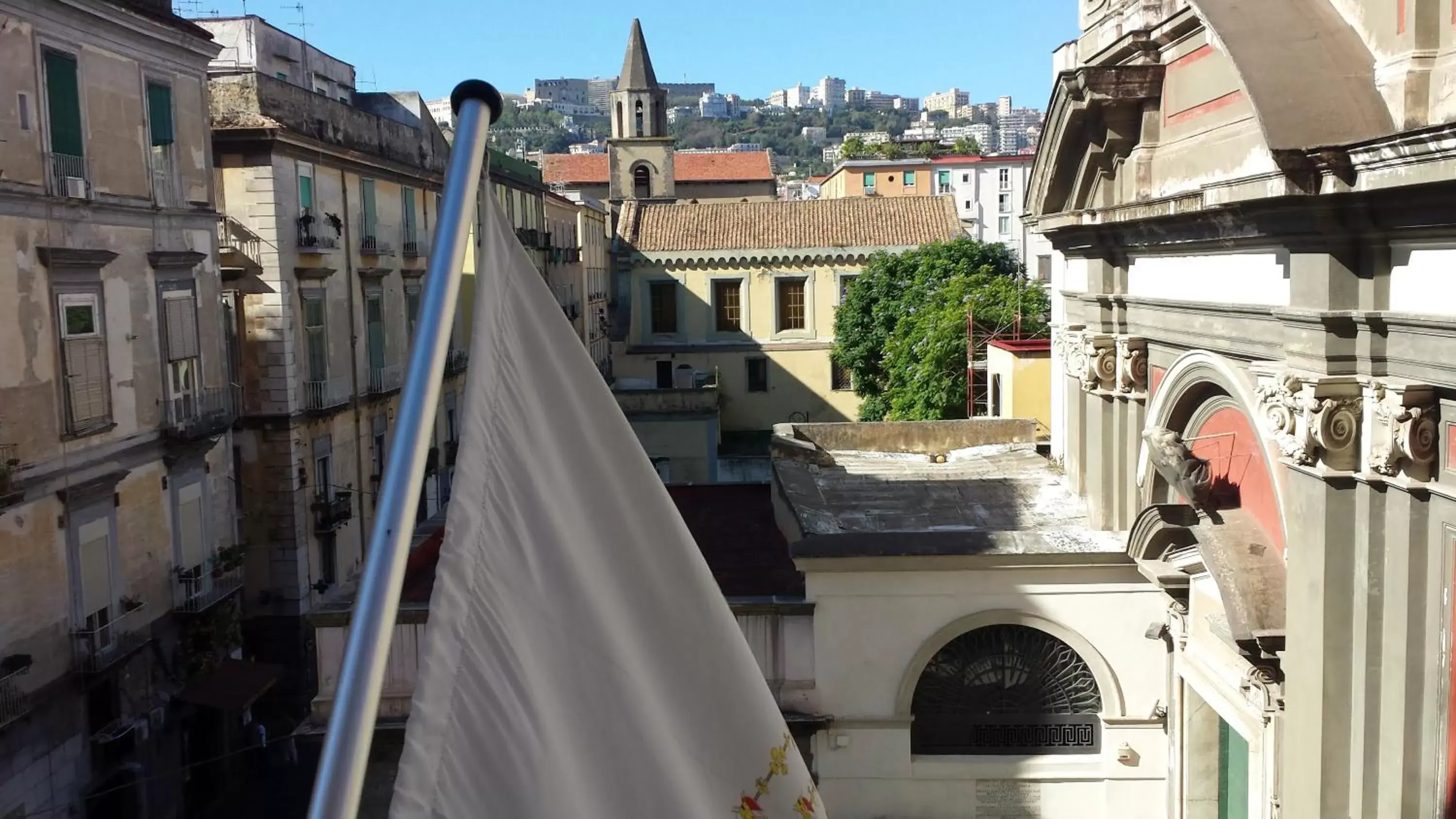 City view, Balcony/Terrace in Hotel Neapolis