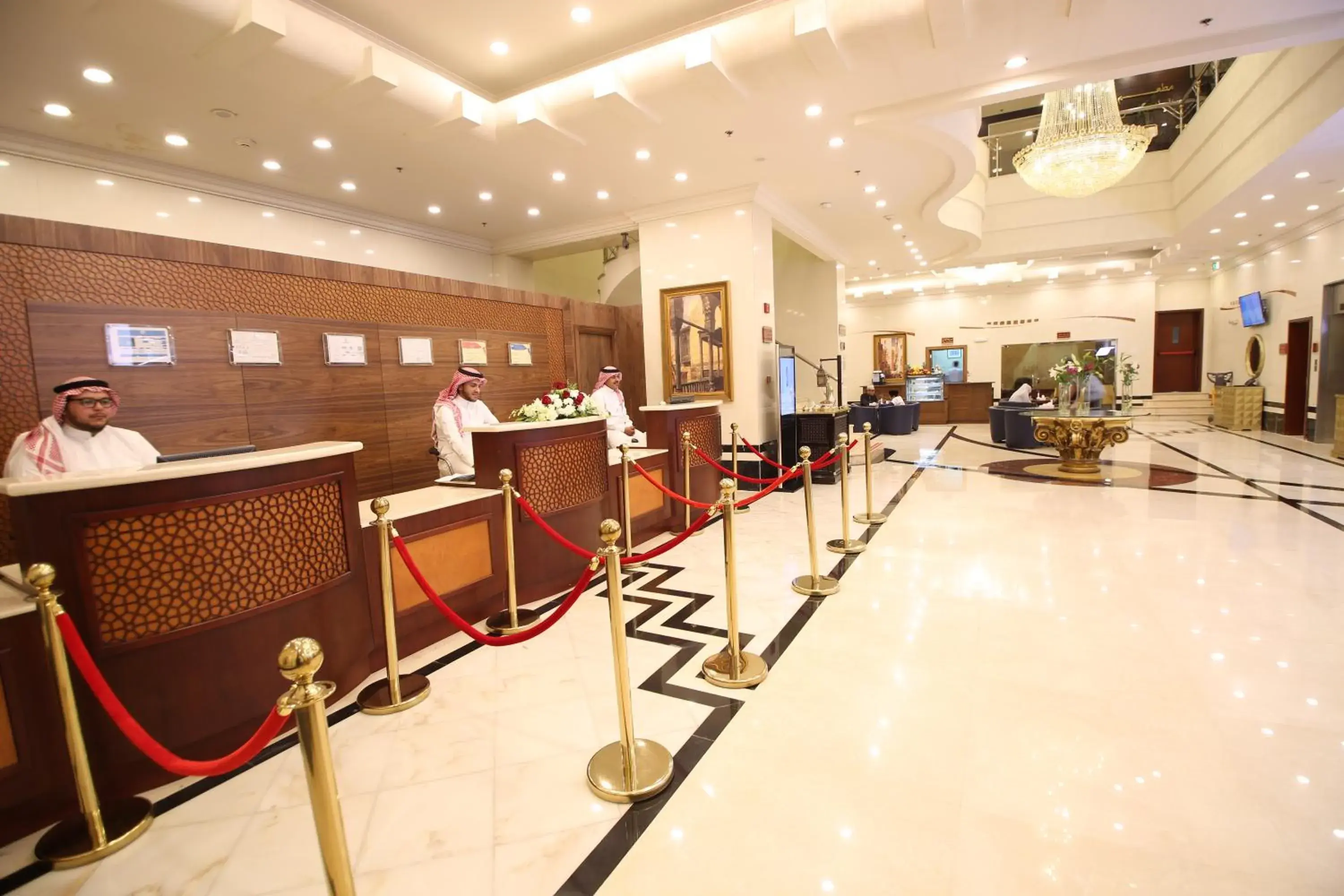 Lobby or reception in Al Rawda Royal Inn