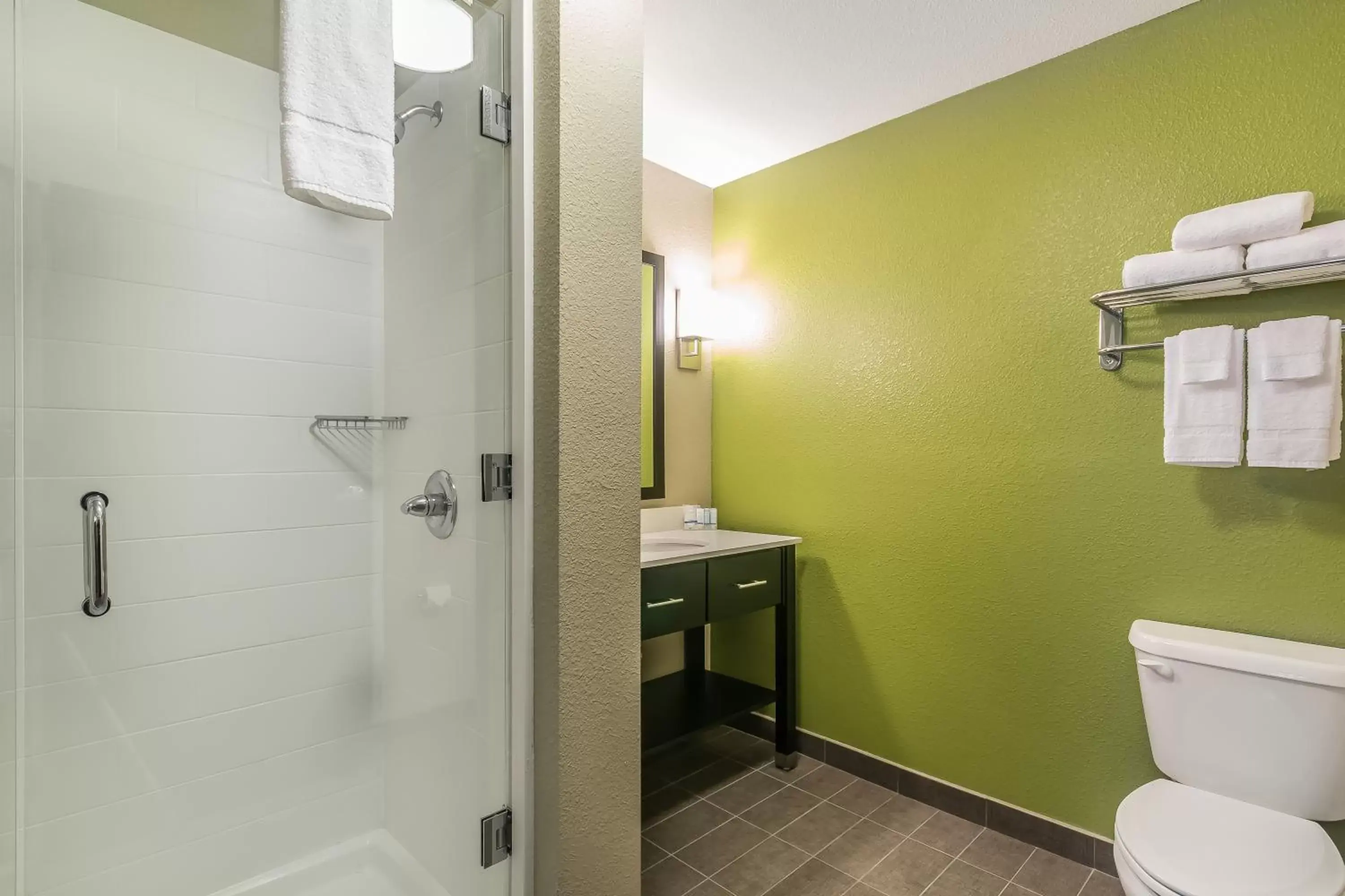 Shower, Bathroom in Sleep Inn & Suites Columbia