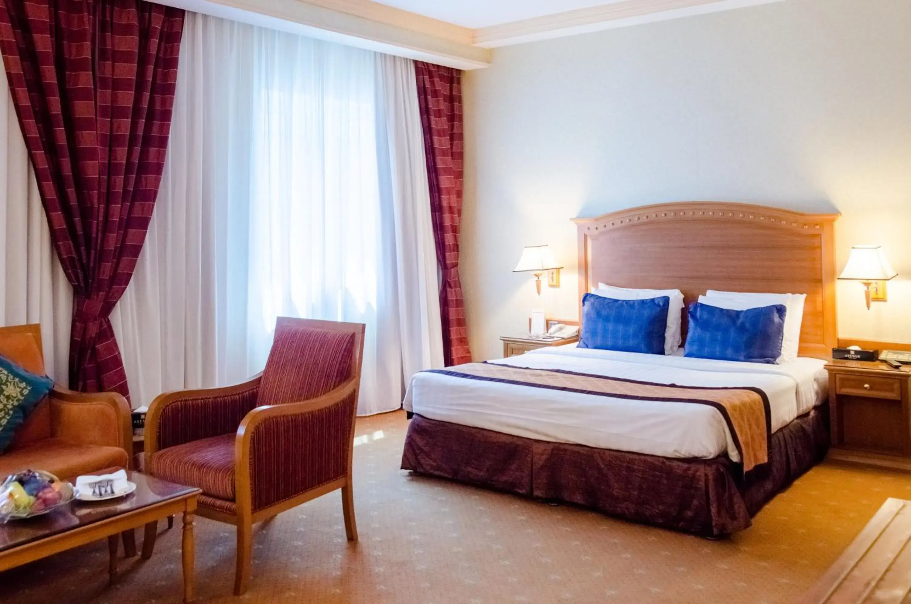 Bed in Avenue Hotel Dubai