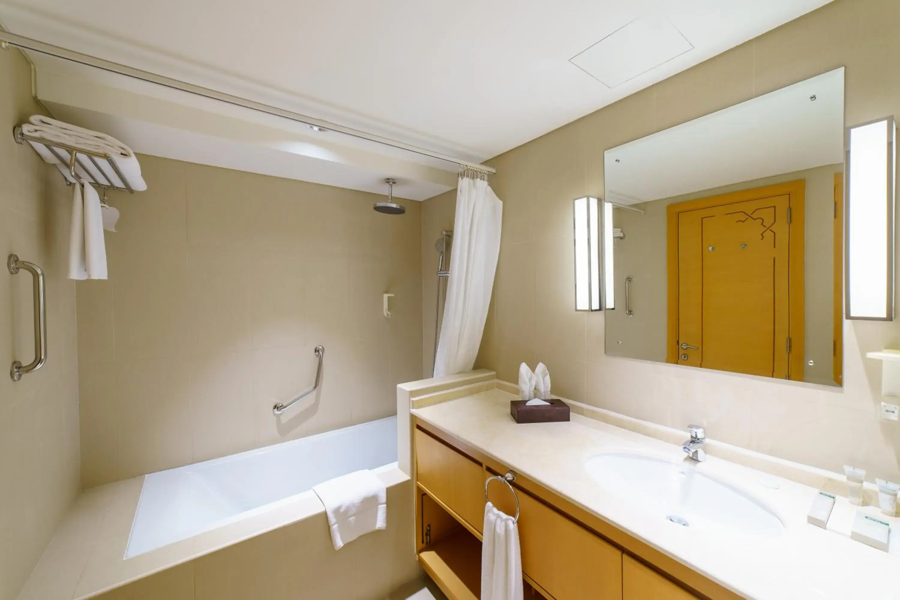 Bathroom in Levatio Suites Muscat, a member of Radisson Individuals