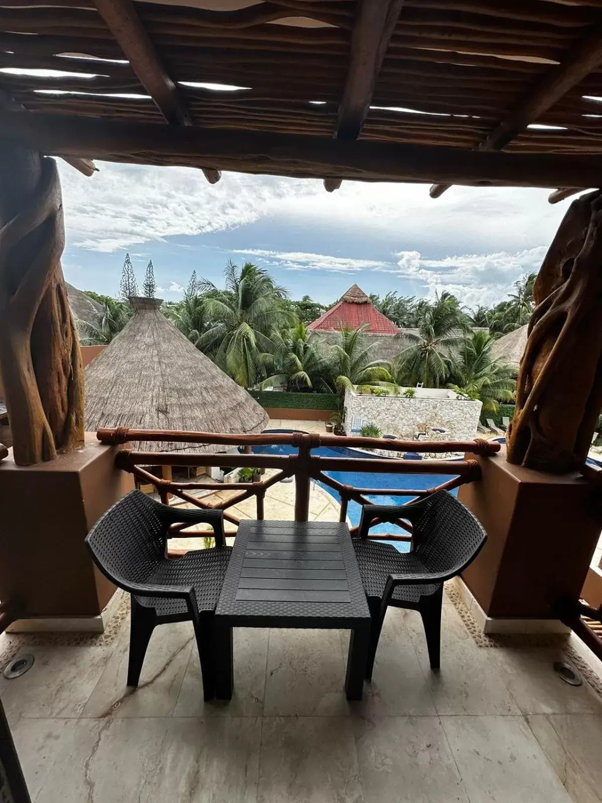 View (from property/room), Balcony/Terrace in Hotel Beló Isla Mujeres - All Inclusive