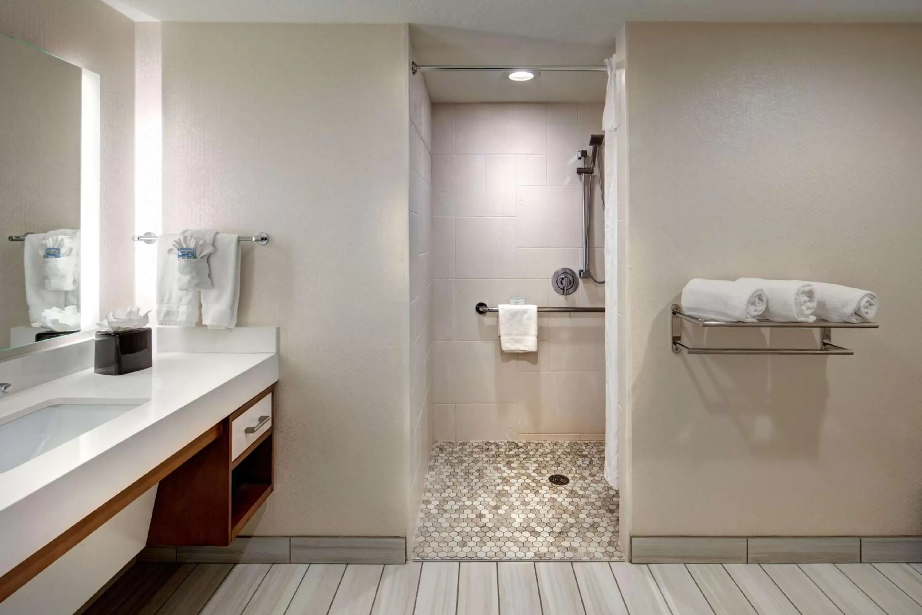Bathroom in Homewood Suites by Hilton Salt Lake City Downtown