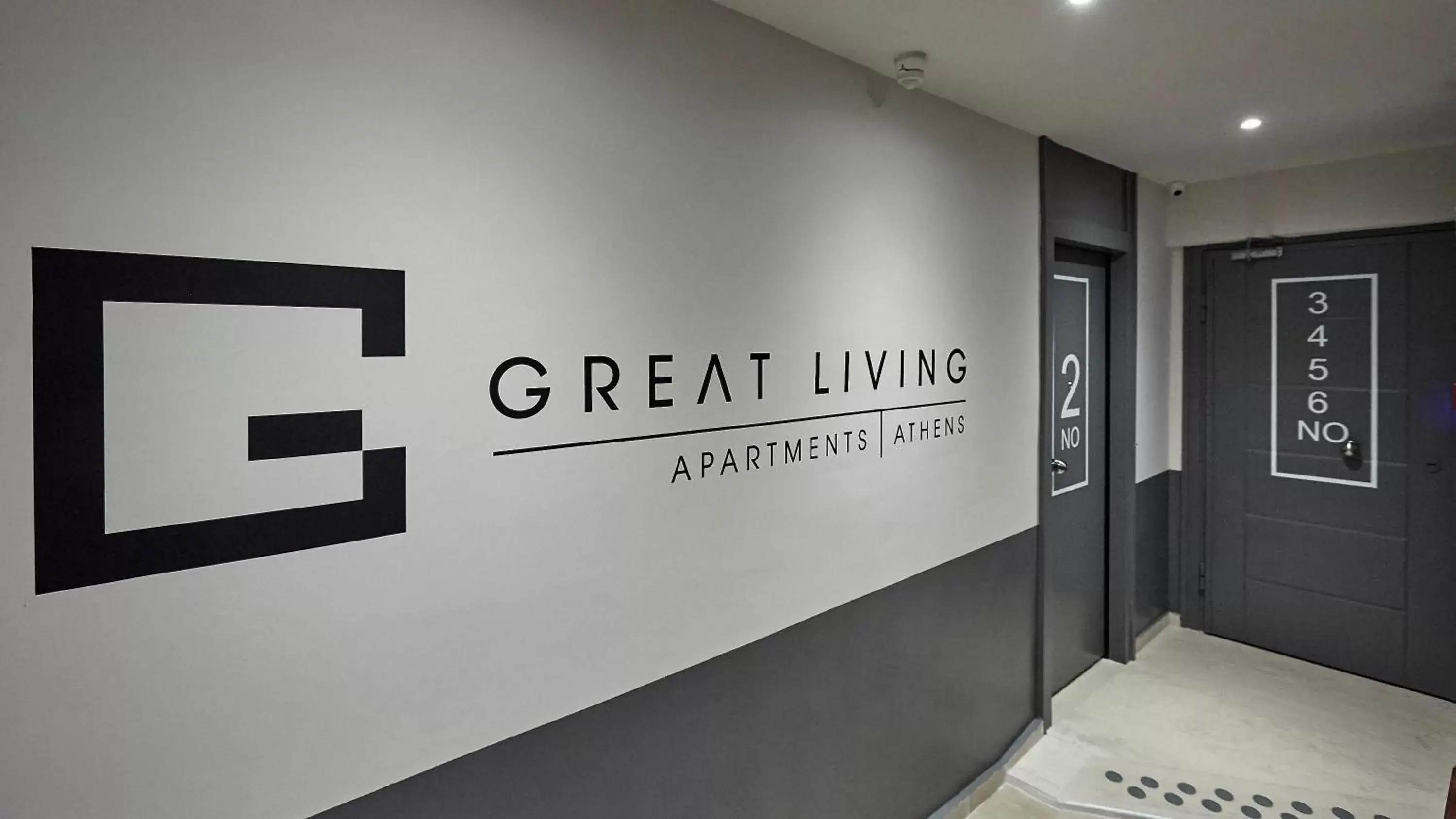 Logo/Certificate/Sign in Great Living Apartments