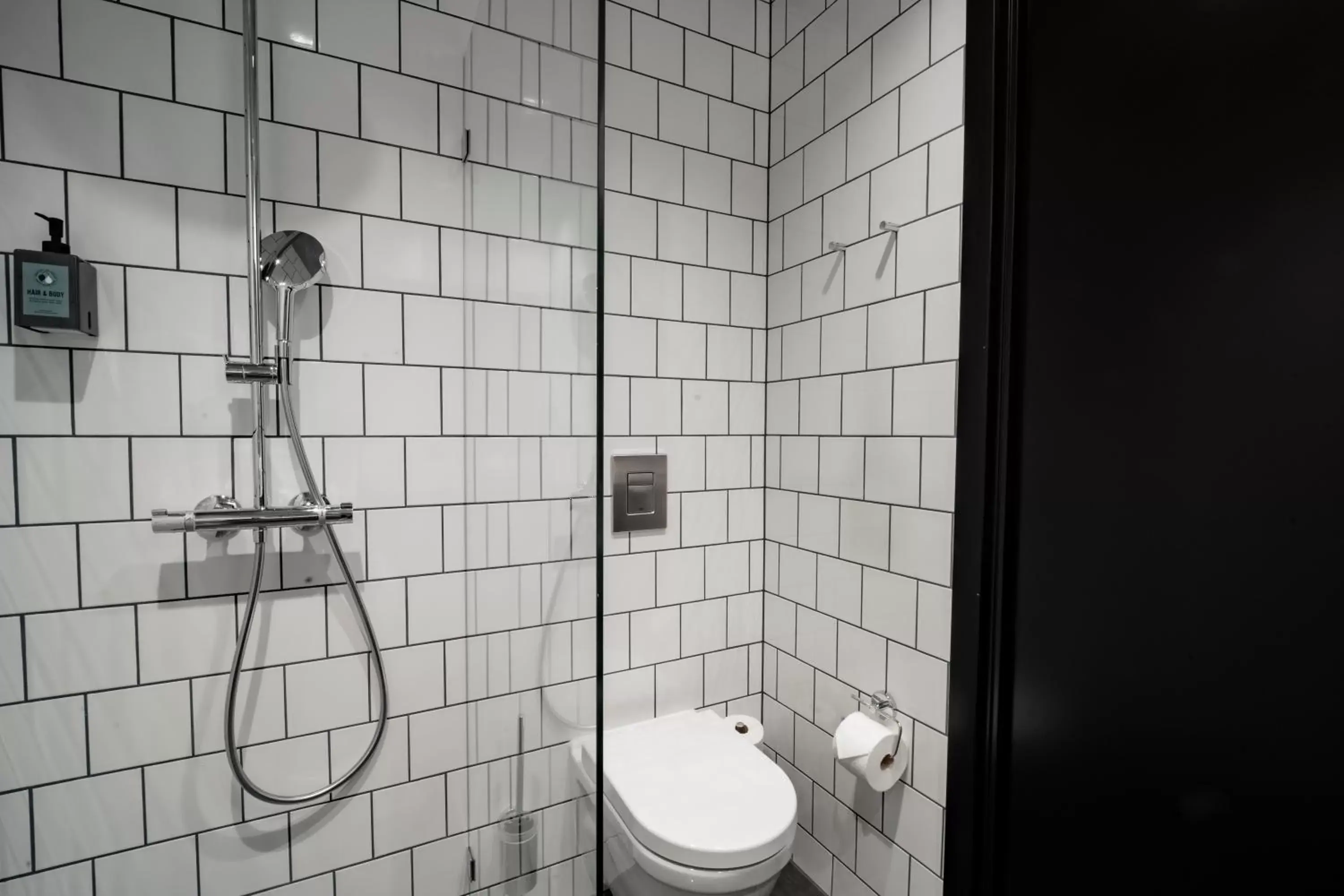 Bathroom in Comfort Hotel Solna Arenastaden