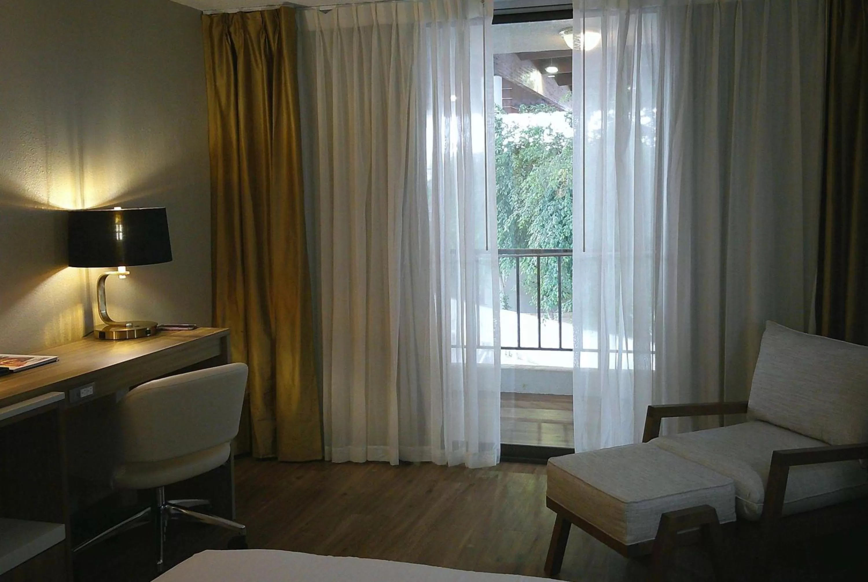 Photo of the whole room, Bed in Wyndham Garden Detroit Metro Airport