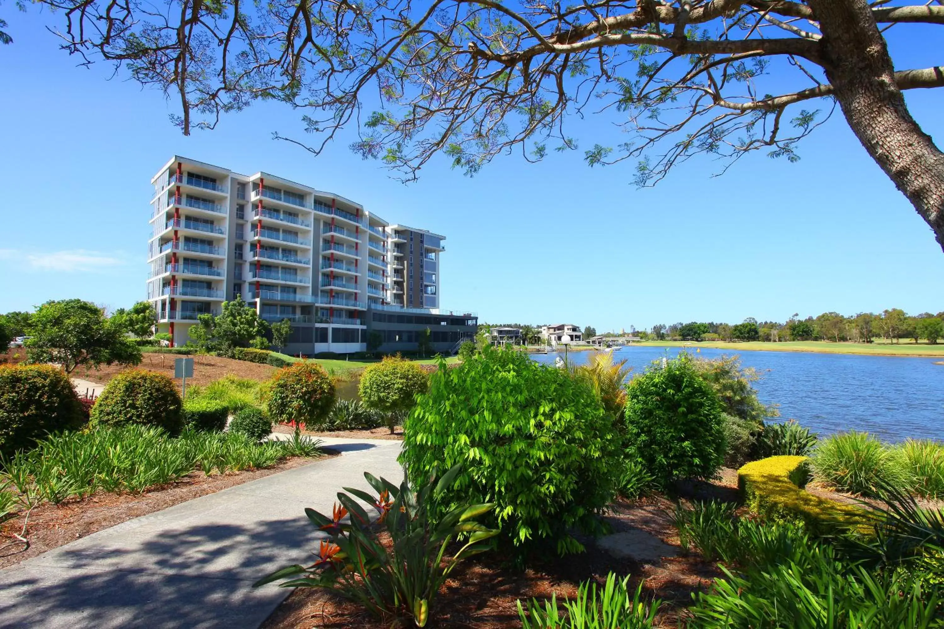 Property building in Signature Waterfront Apartments