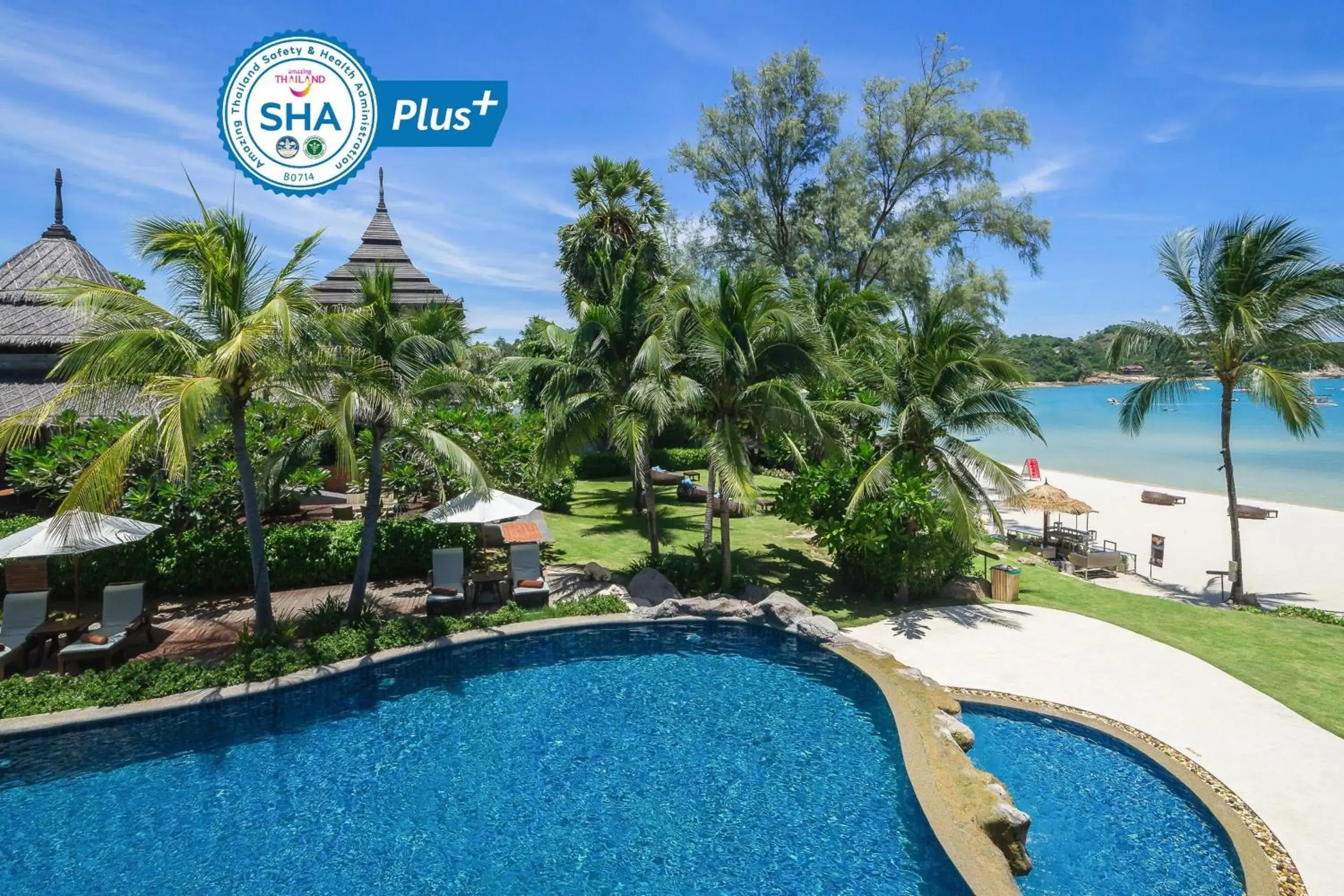 Swimming pool, Pool View in Royal Muang Samui Villas - SHA Extra Plus