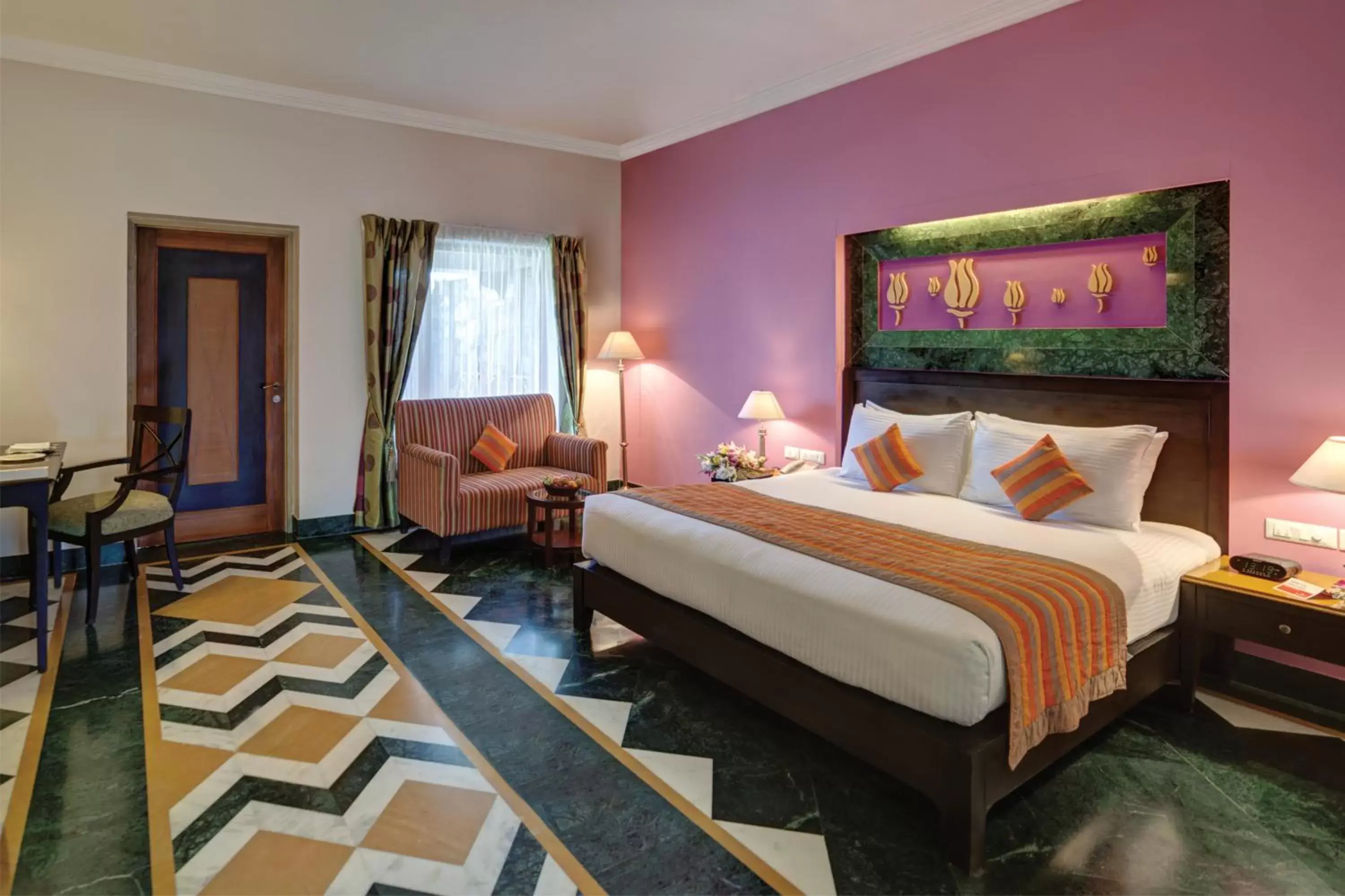Bedroom in Ramada Udaipur Resort & Spa