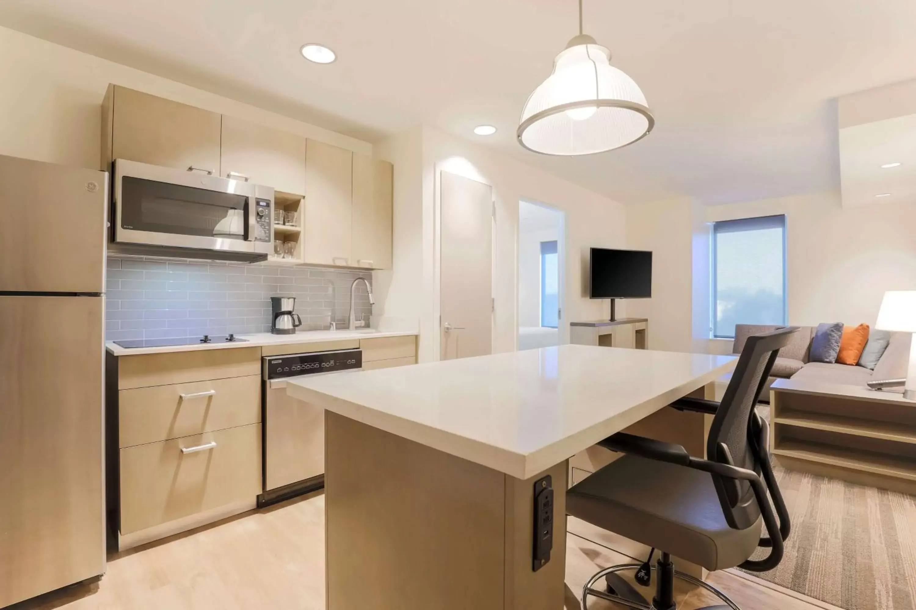 Photo of the whole room in Hyatt House Davis Photo of the whole room in Hyatt House Davis