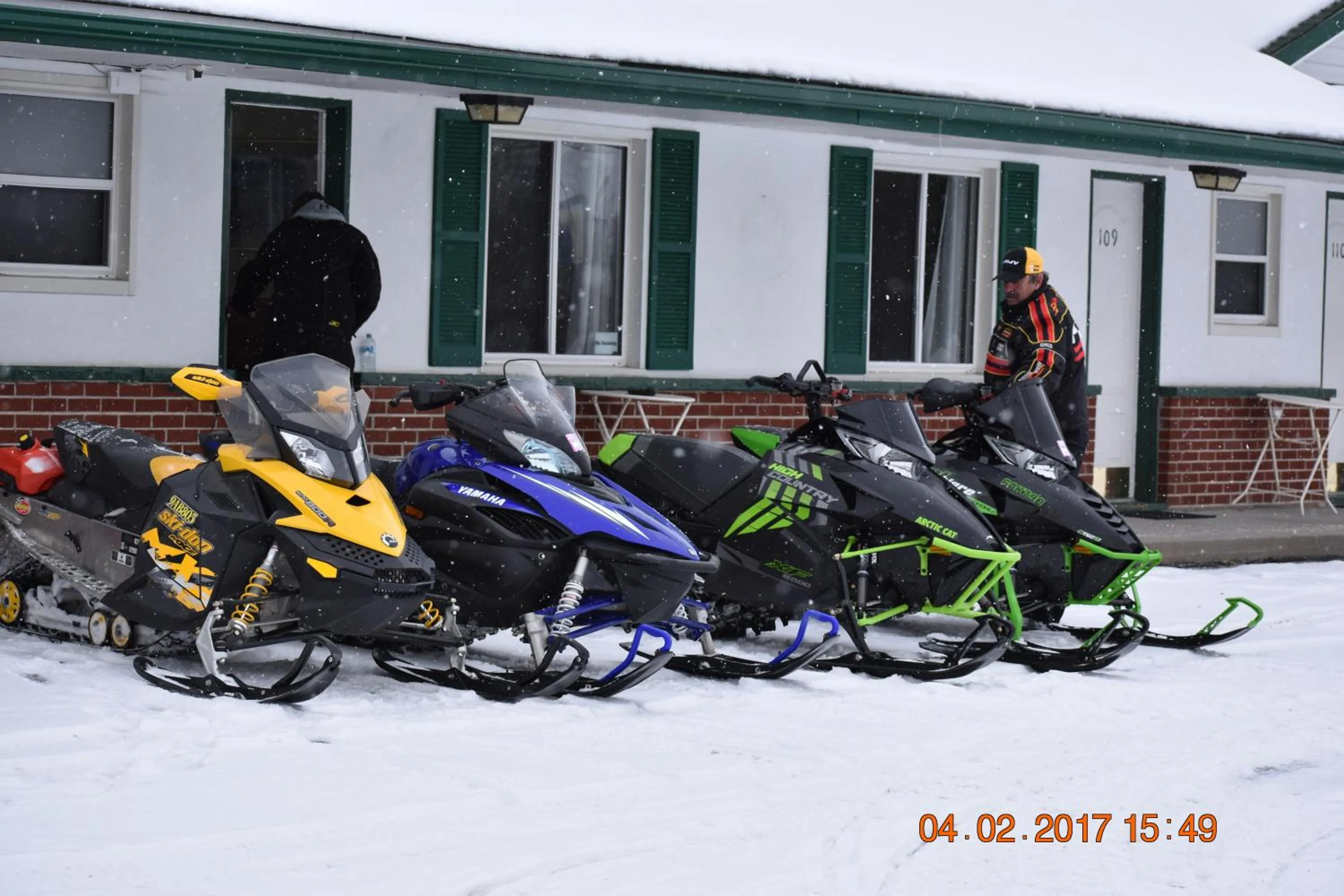 Winter in Time Travellers Motel