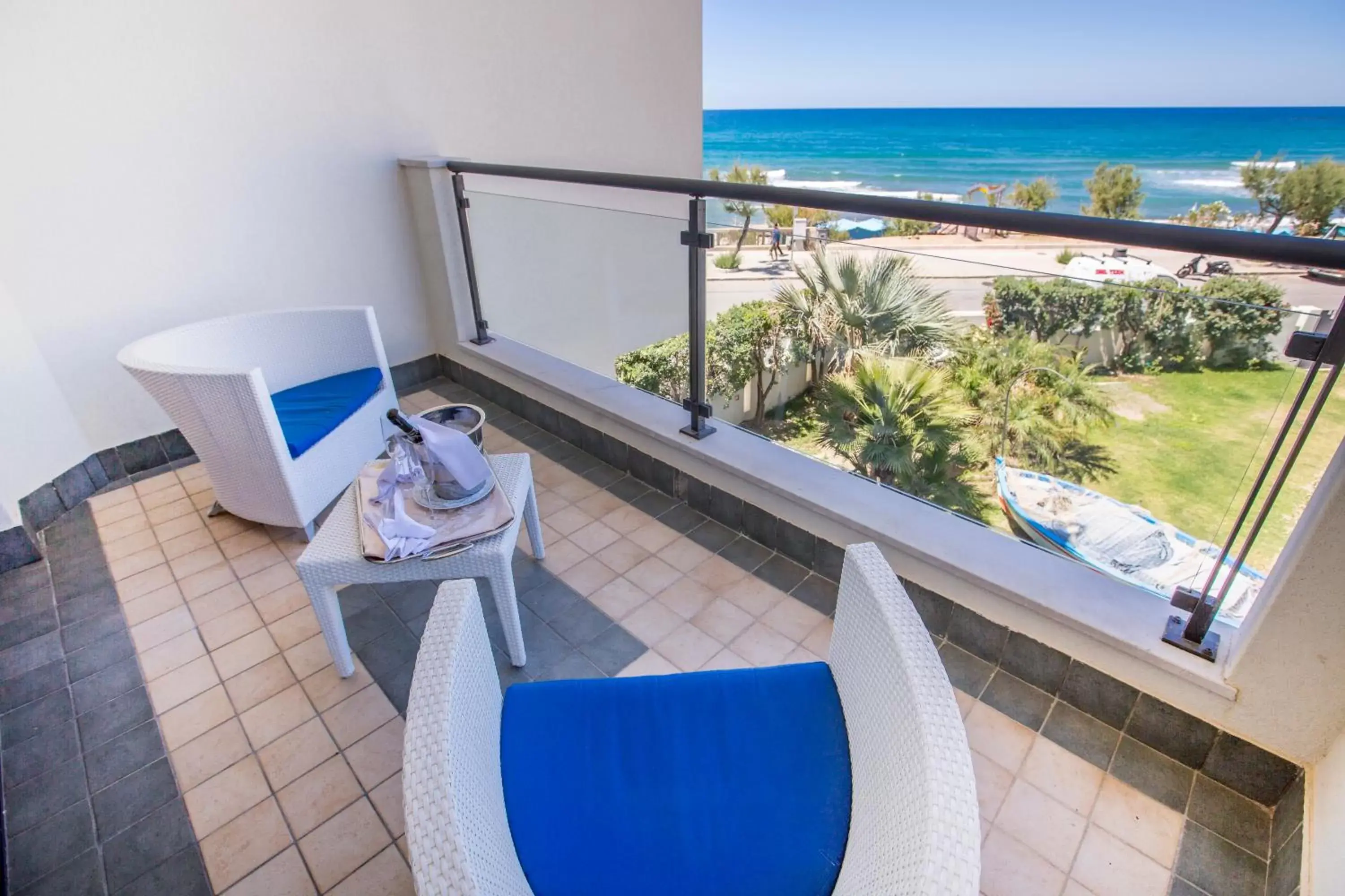 Balcony/Terrace in Cefalù Sea Palace