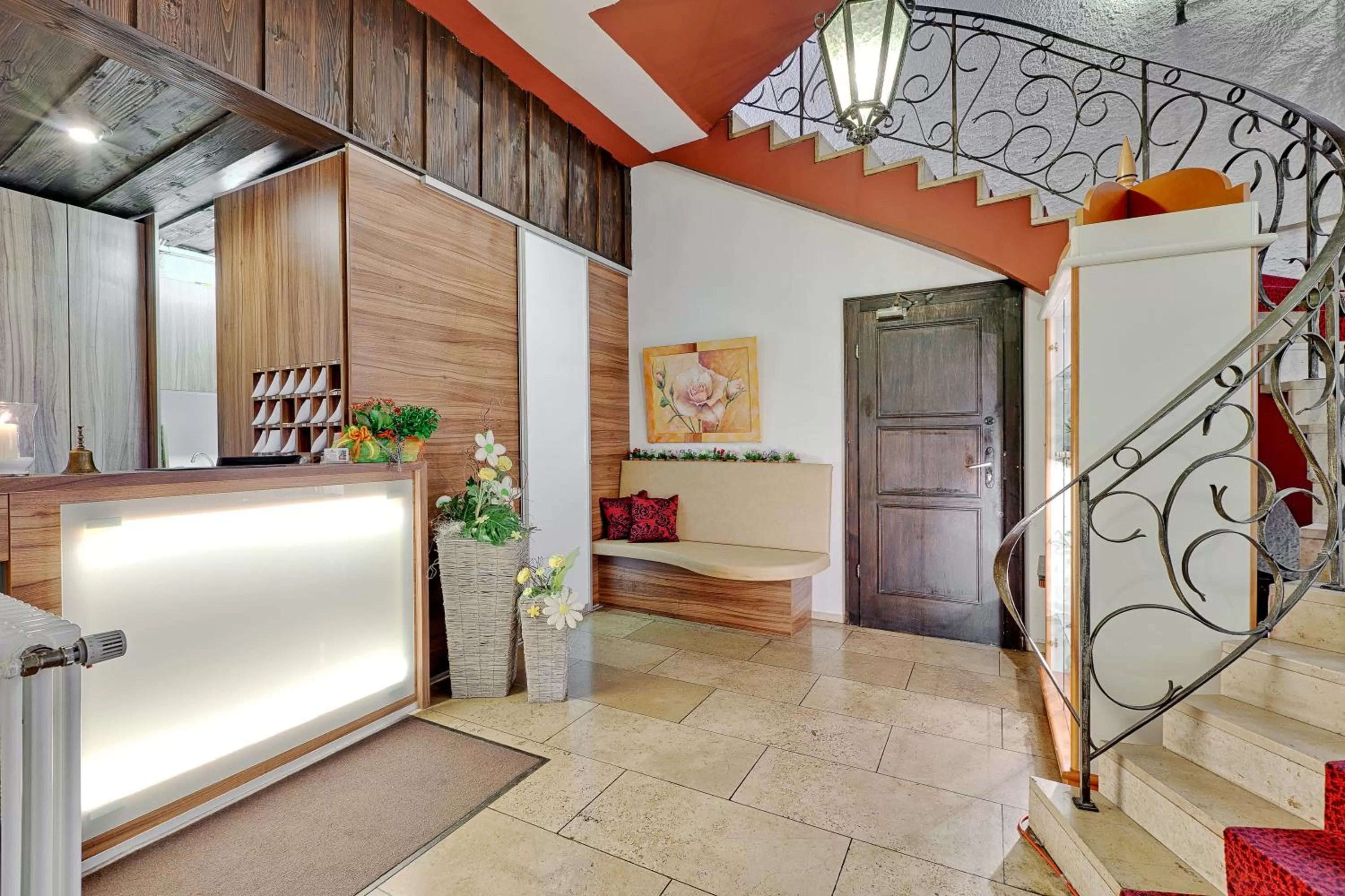 Lobby or reception in Hotel Alt Bamberg