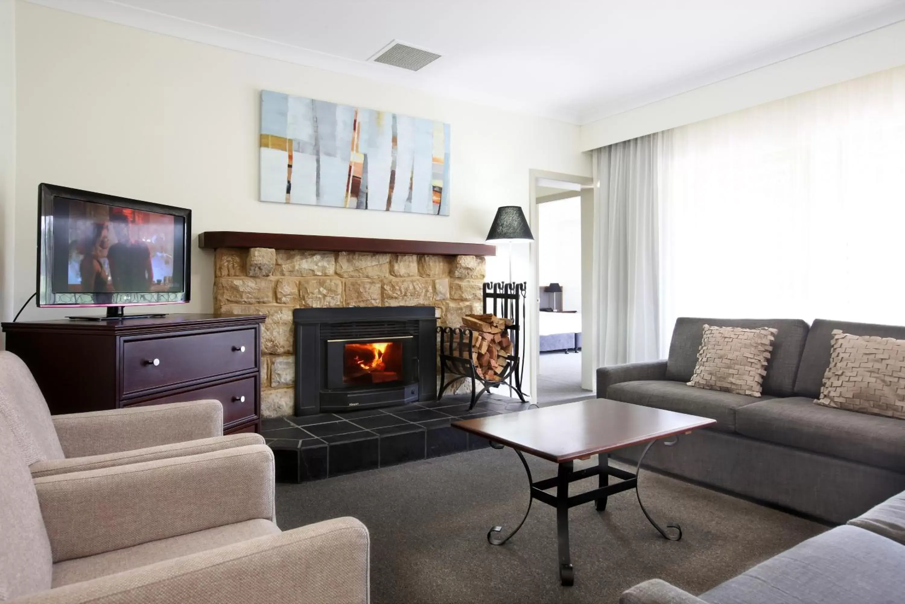 Living room, Seating Area in Harrigan's Hunter Valley