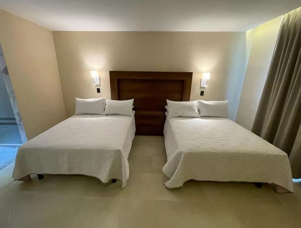 Bed in Hotel Balcón del Cielo
