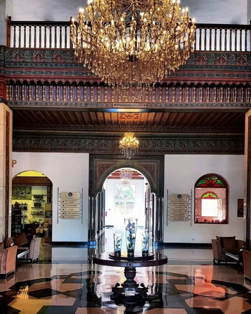 Lobby or reception in Grand Mogador Menara