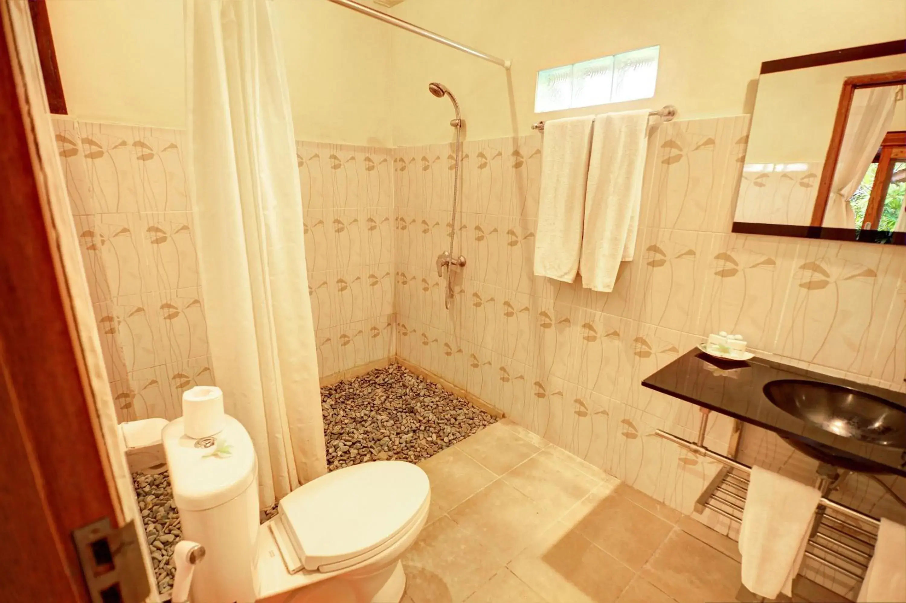 Bathroom in Bali Dream Resort Ubud Bathroom in Bali Dream Resort Ubud