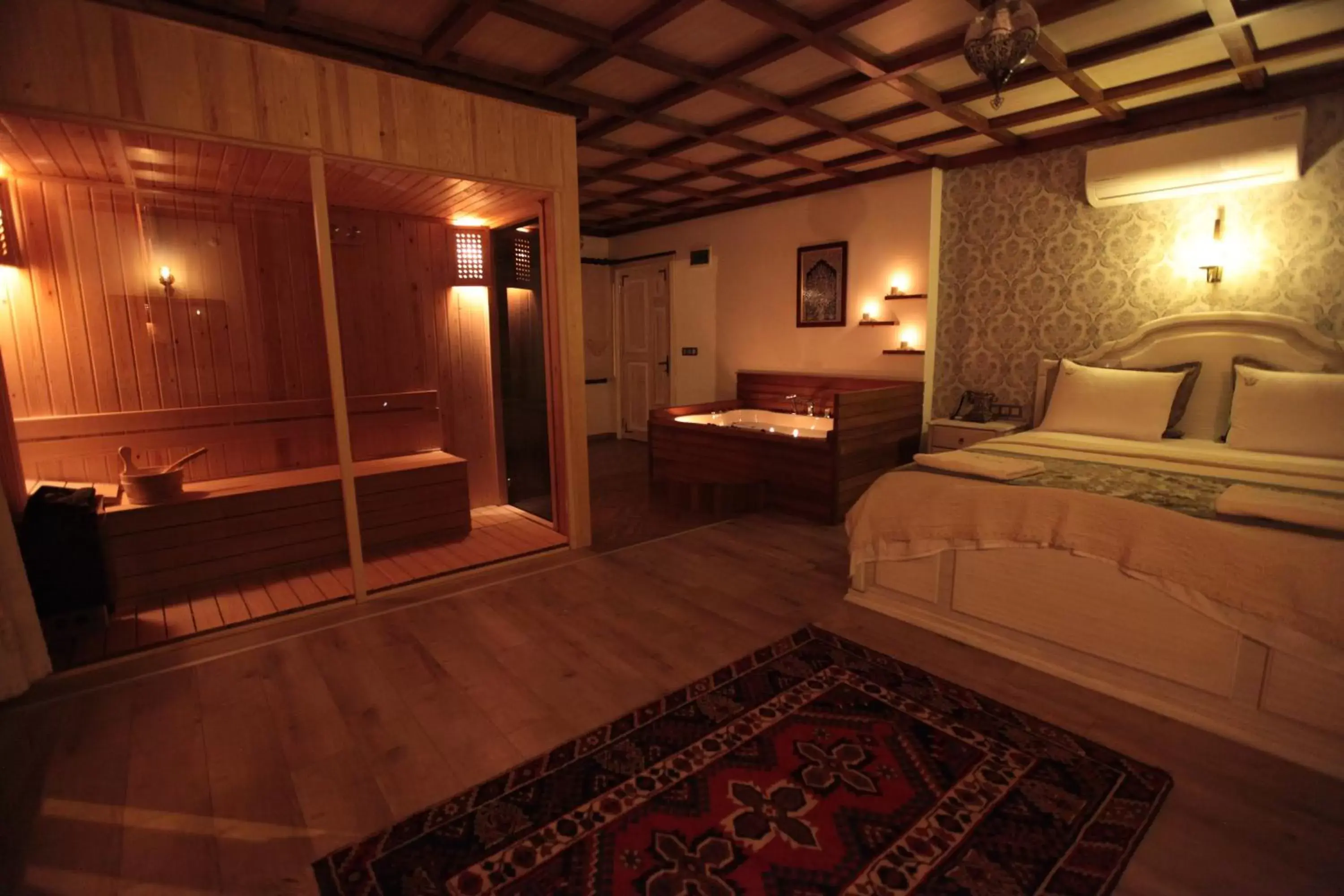 Sauna in Celsus Boutique Hotel