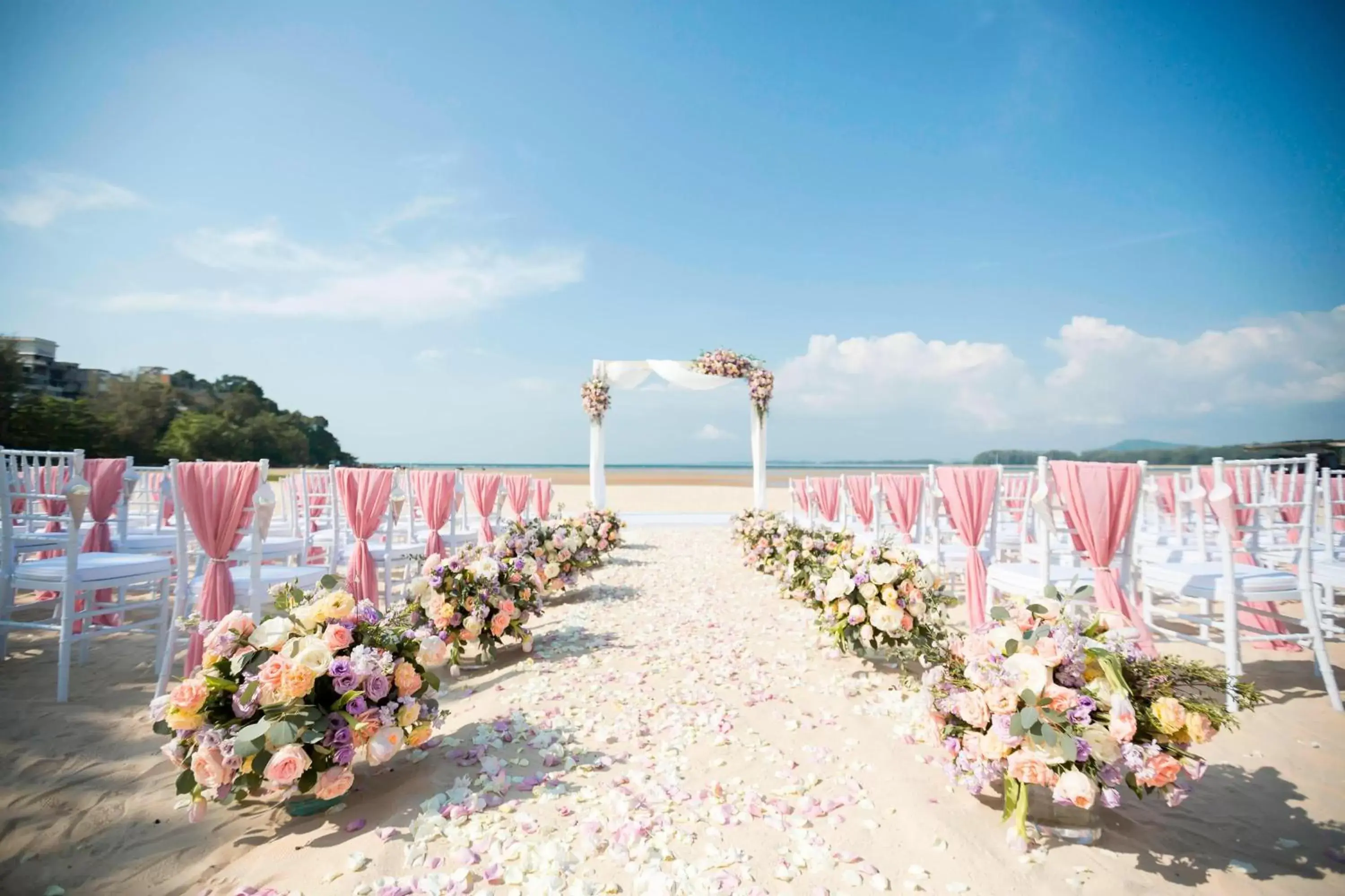 Beach, Banquet Facilities in Phuket Marriott Resort and Spa, Nai Yang Beach