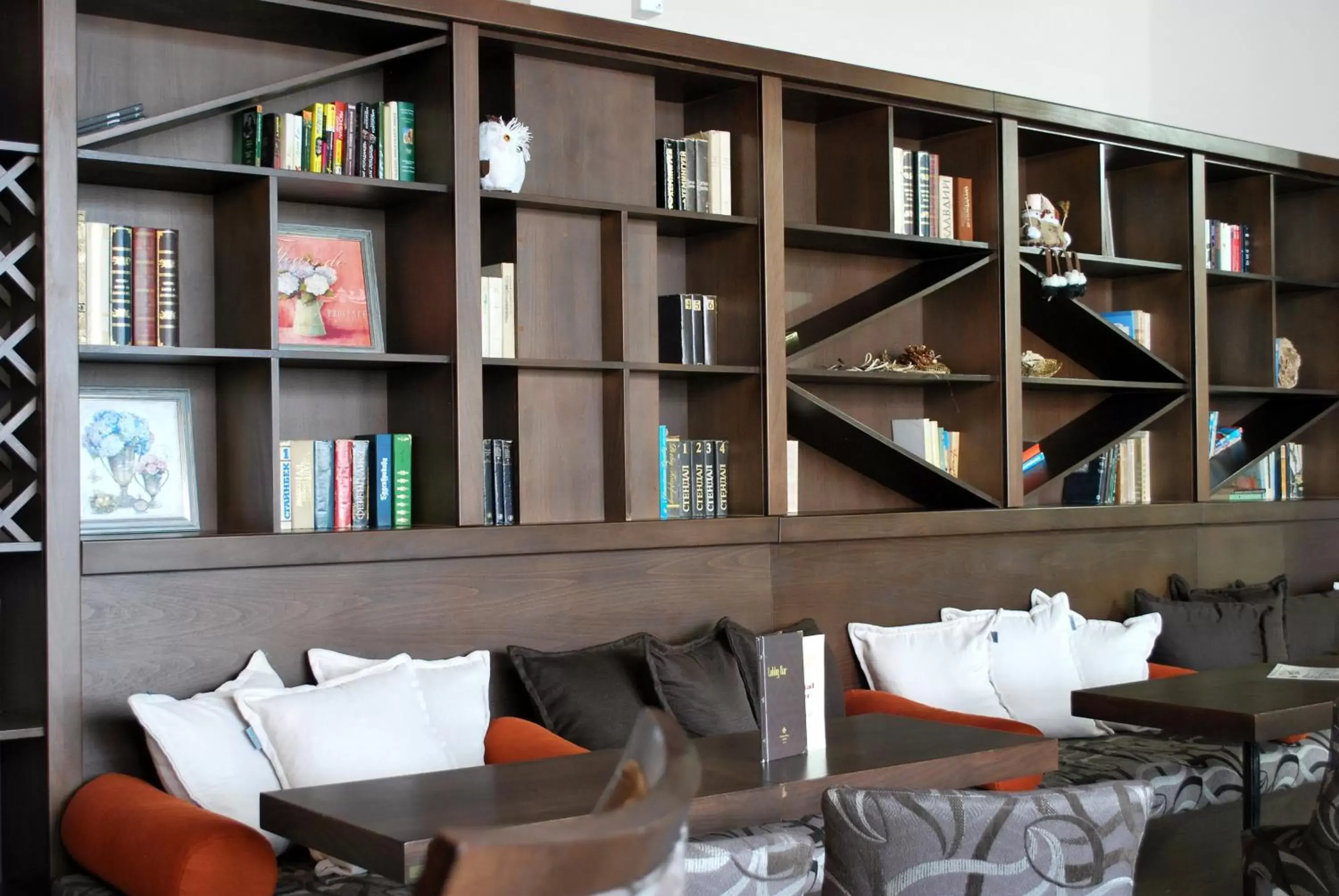 Library in Zara Hotel