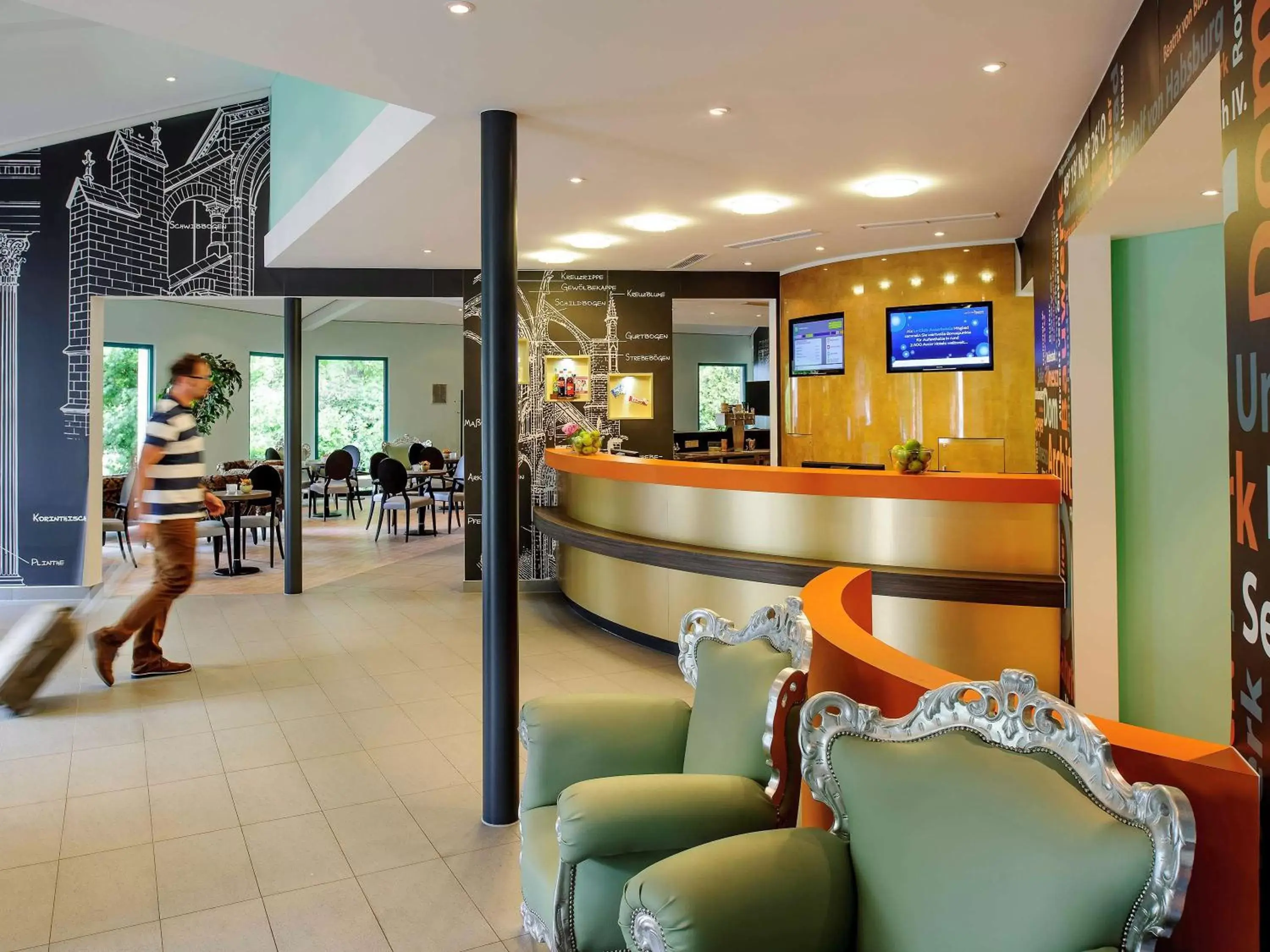Property building, Lobby/Reception in ibis Styles Speyer