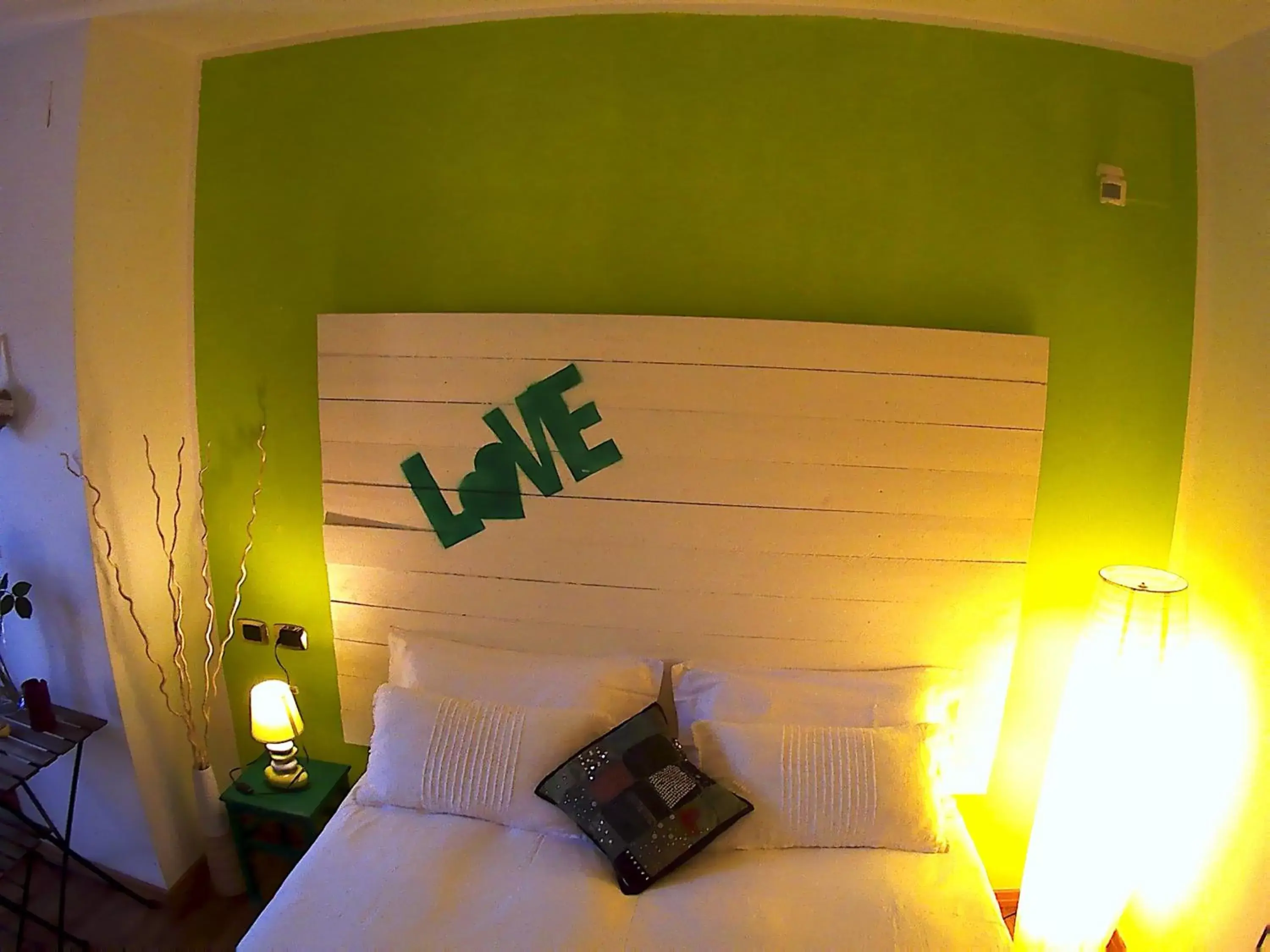Bedroom, Bed in B&B Albaluna