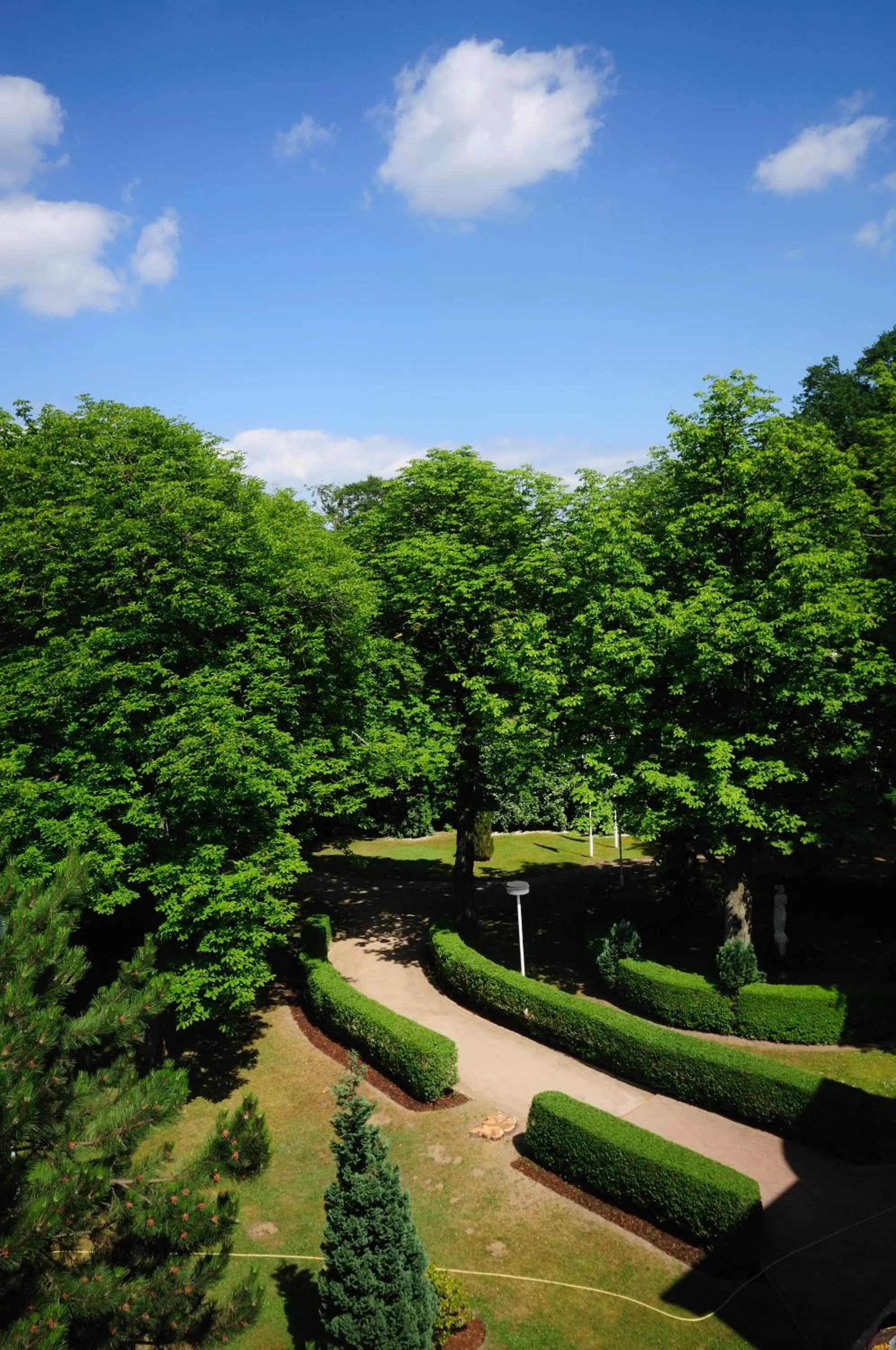 View (from property/room) in Parkhotel Klüschenberg