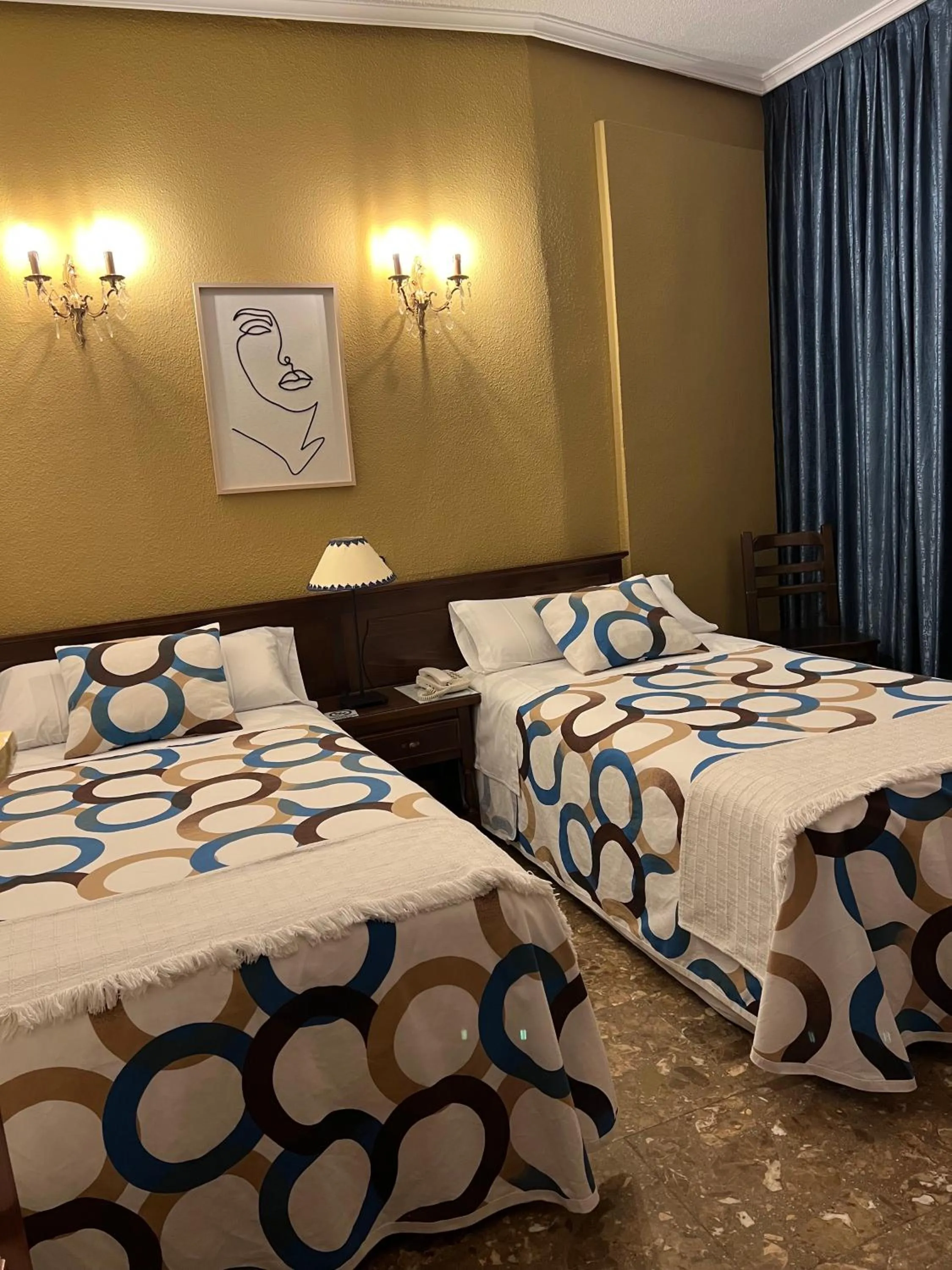 Photo of the whole room, Bed in Hostal Sonsoles Madrid-Centro