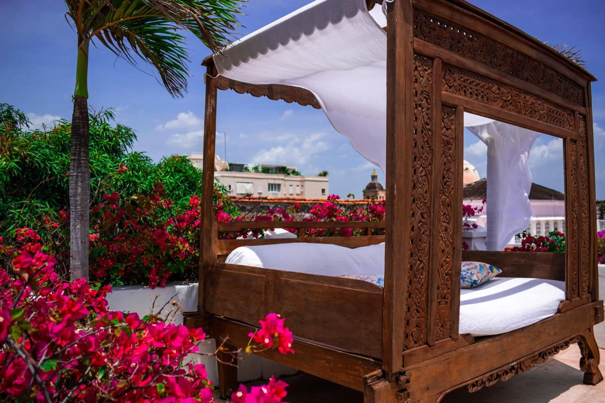 Property building, Bed in Hotel Aguamarina Boutique