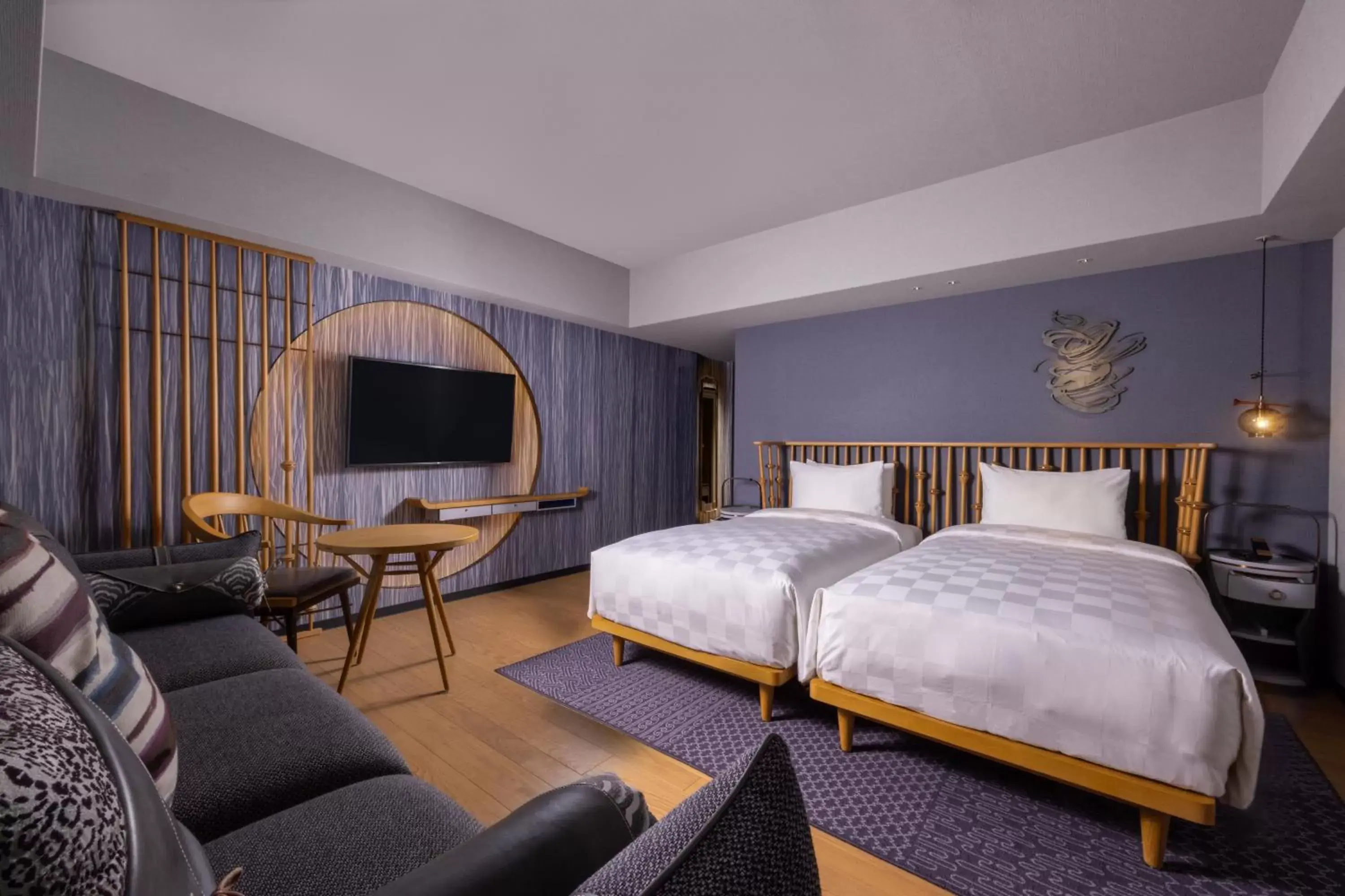 View (from property/room), Bed in Mercure Kyoto Station View (from property/room), Bed in Mercure Kyoto Station