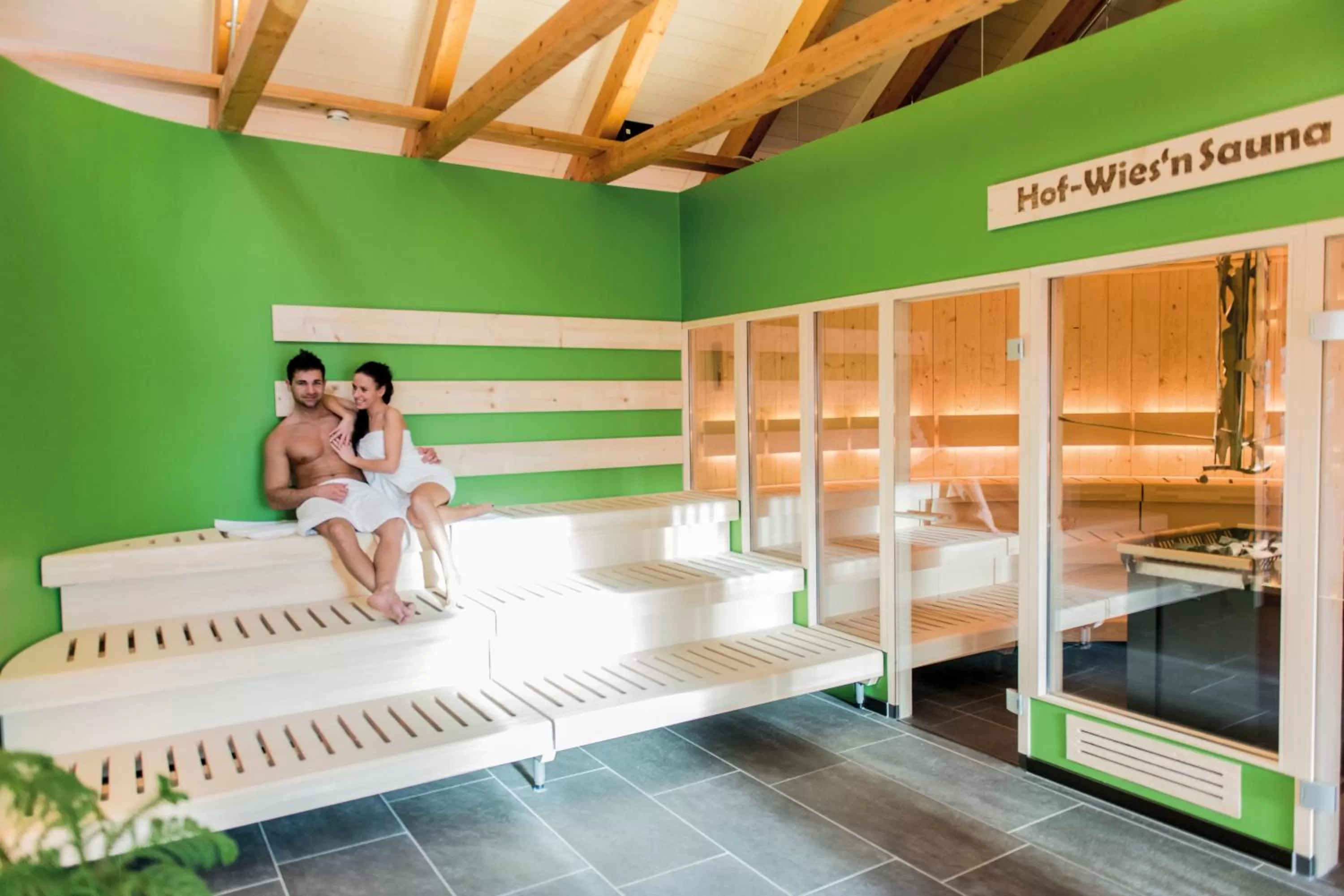 Sauna, Bed in Hotel am Haslinger Hof