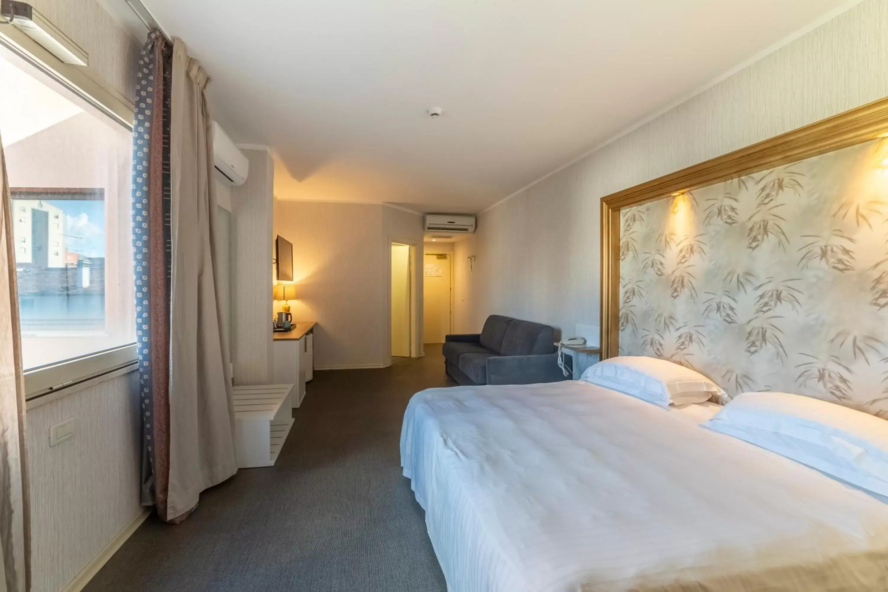 Bed in Hotel Repubblica Marinara