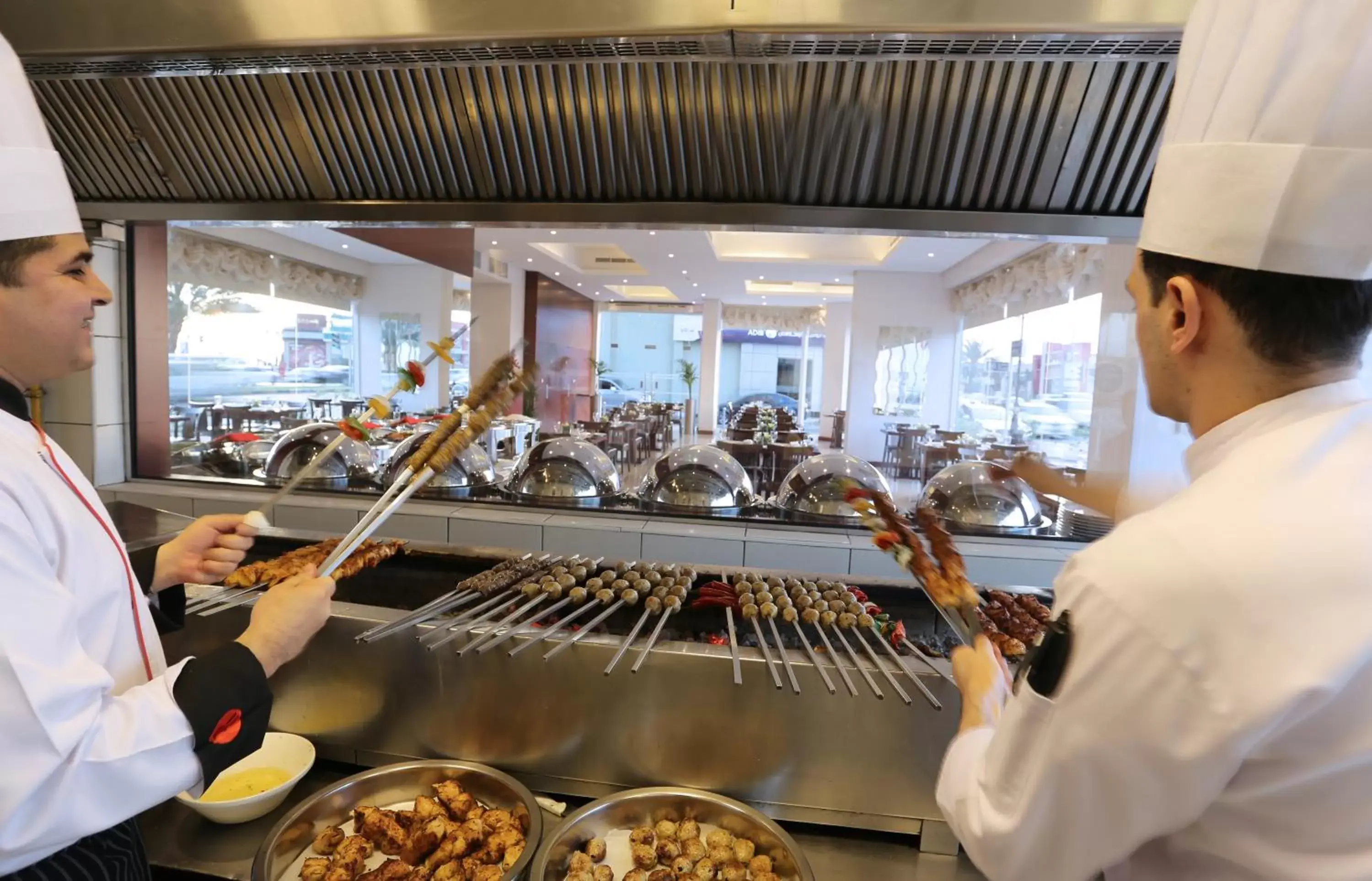 Communal kitchen, Restaurant/Places to Eat in Ramada by Wyndham Beach Hotel Ajman