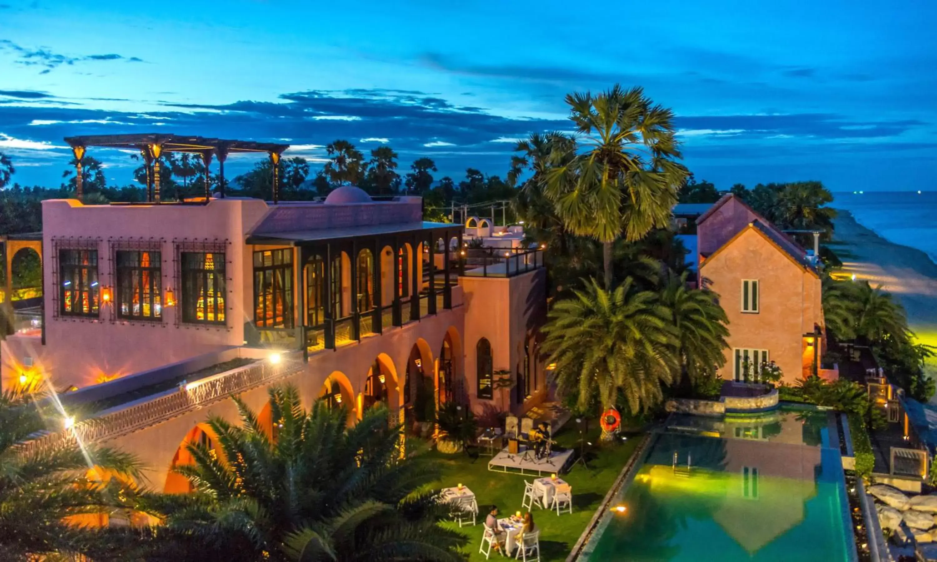 Property building, Pool View in Villa Maroc Resort