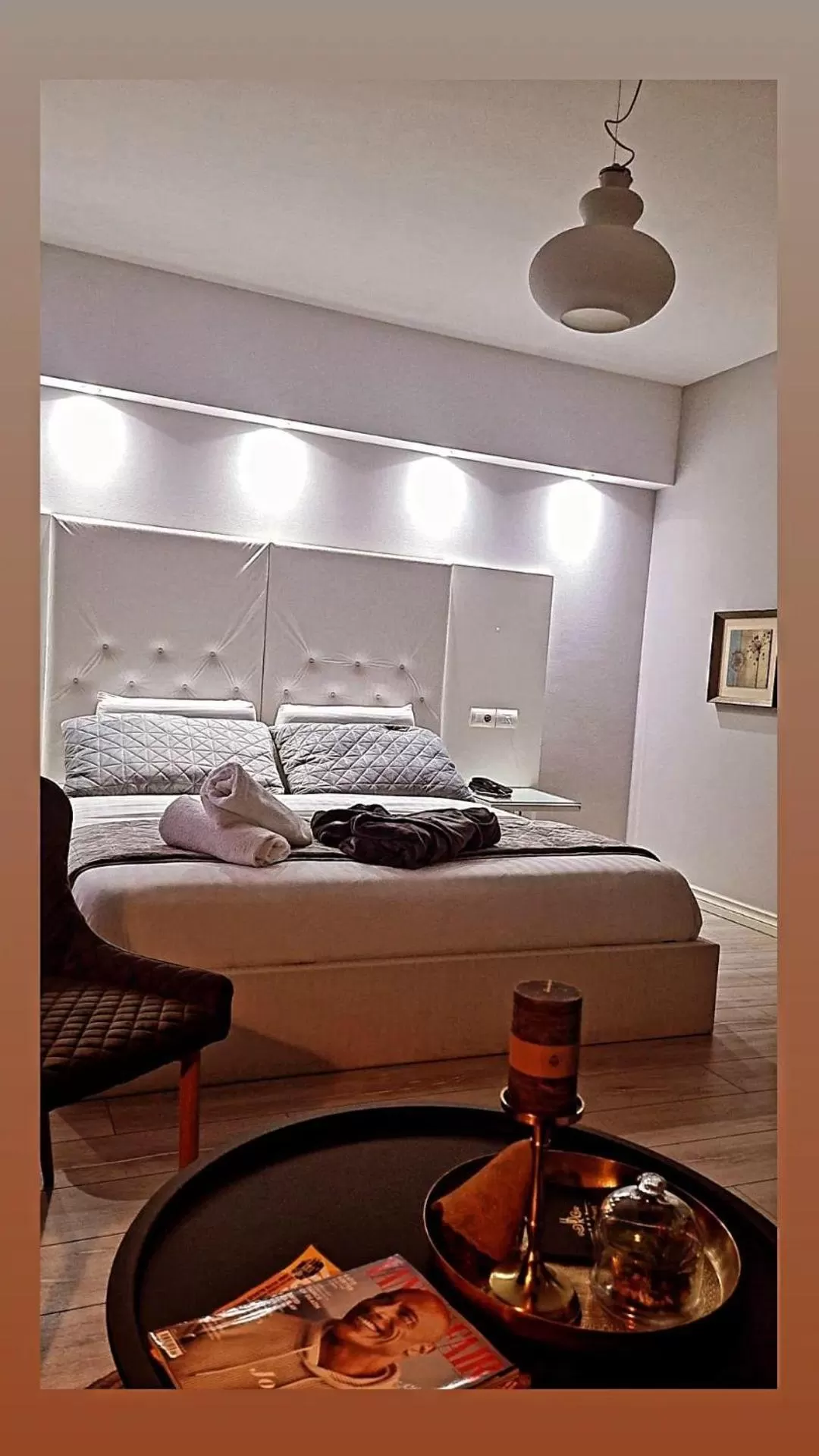 Bed in Univers Resort